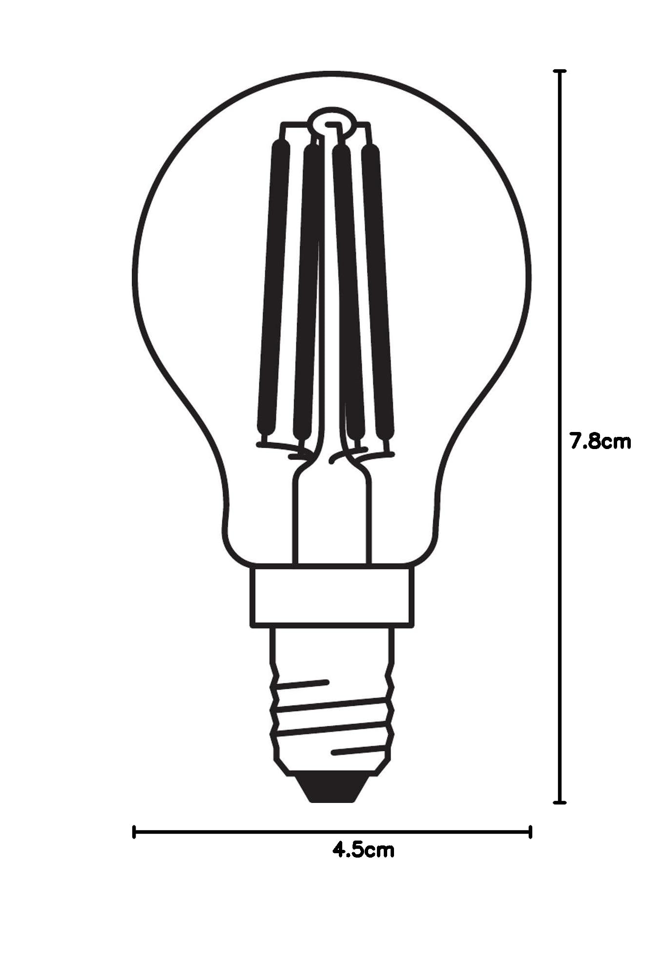 ledvance-osram-led-base-classic-p-lot-de-5-lampes-led-e14-bougie-4-w-quivalent-4 image 5
