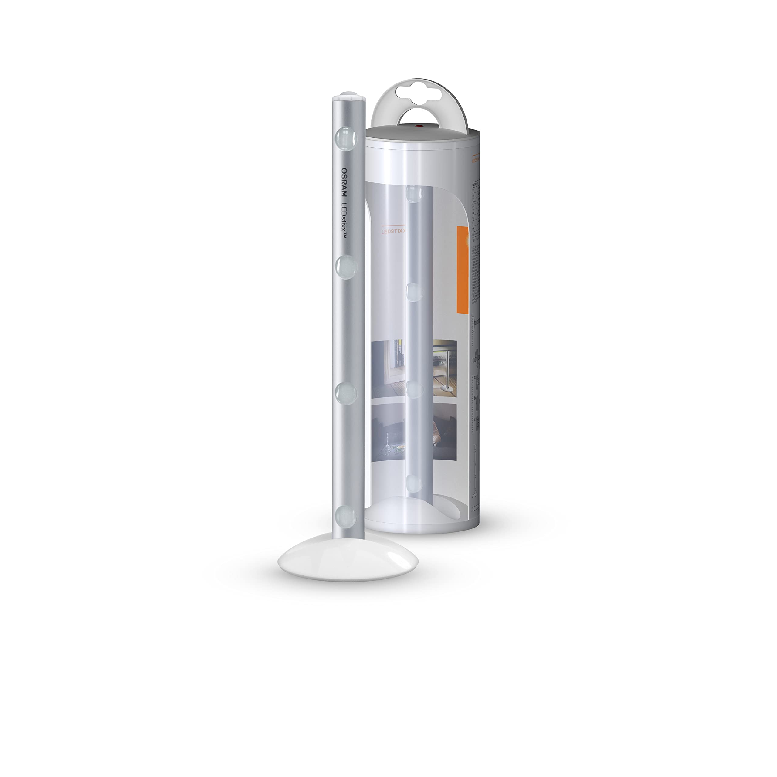 ledvance-ledstixx-lot-de-6-r-glettes-led-sur-batterie-aluminium-0-6-w-6200-k-mon image 5