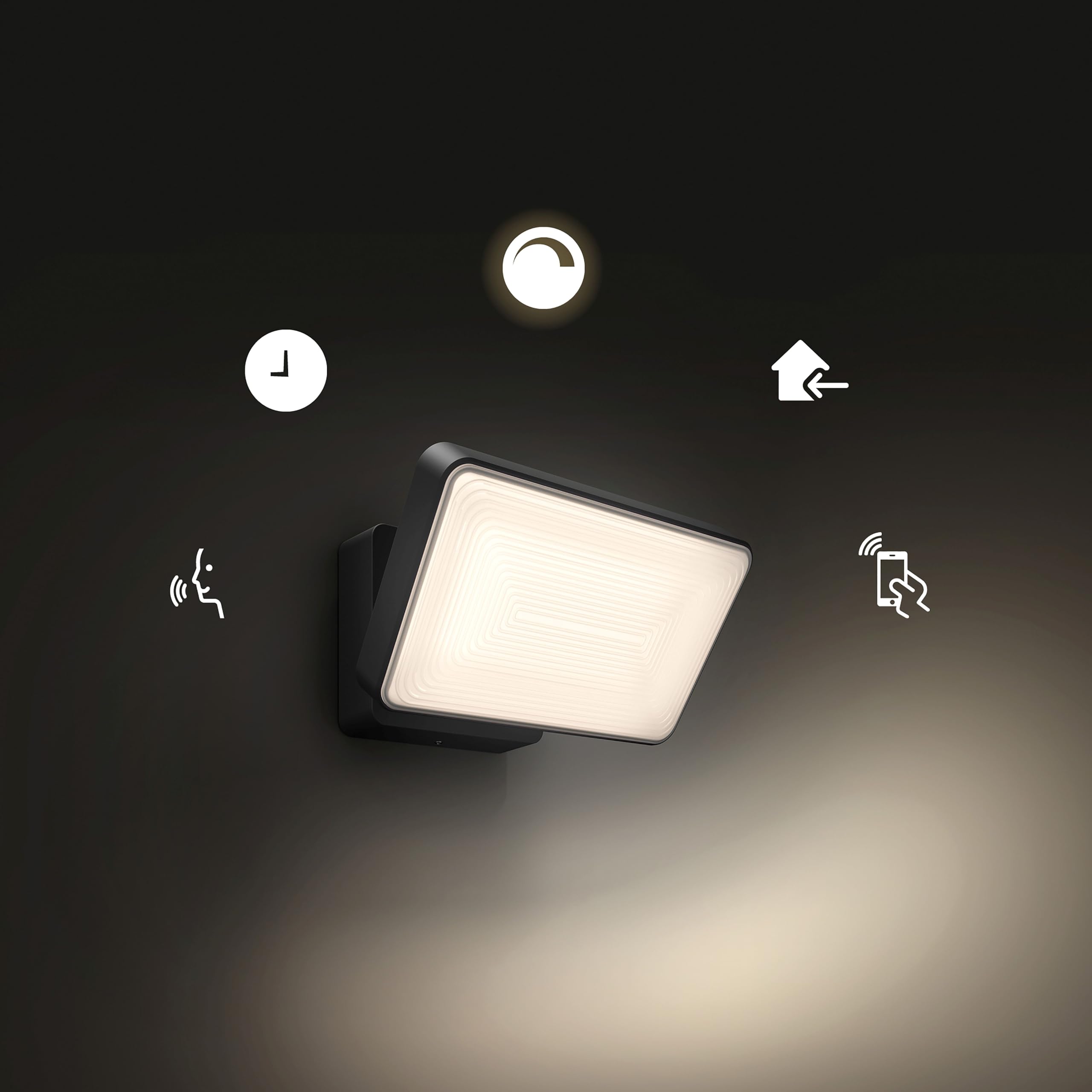 philips-hue-welcome-projecteur-ext-rieur-noir-avec-d-tecteur-de-mouvement-hue-wh image 2