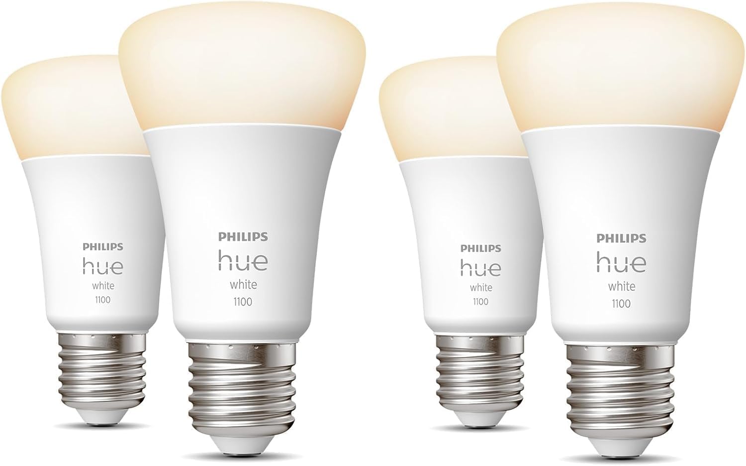 philips-hue-white-ancienne-g-n-ration-pack-de-4-ampoules-led-connect-es-e27-75-w image 2