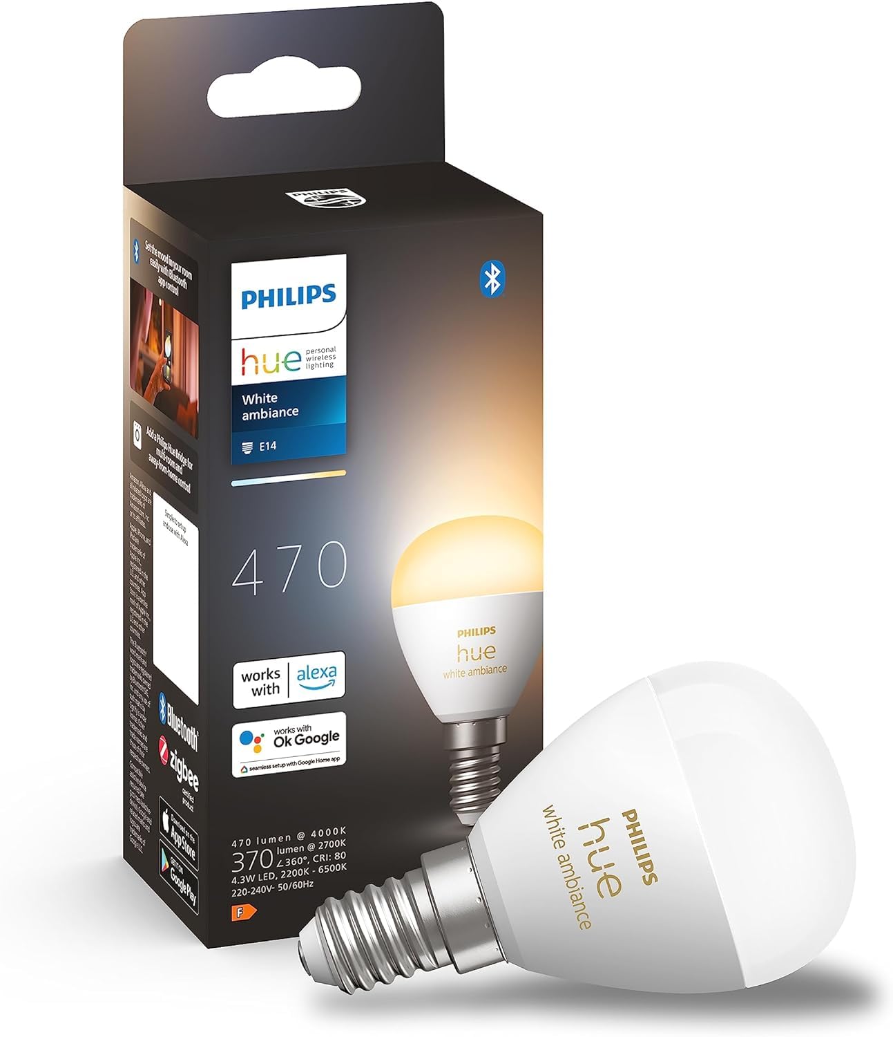 philips-hue-white-ambiance-ampoule-led-connect-e-sph-rique-p45-e14-blancs-r-glab image 1