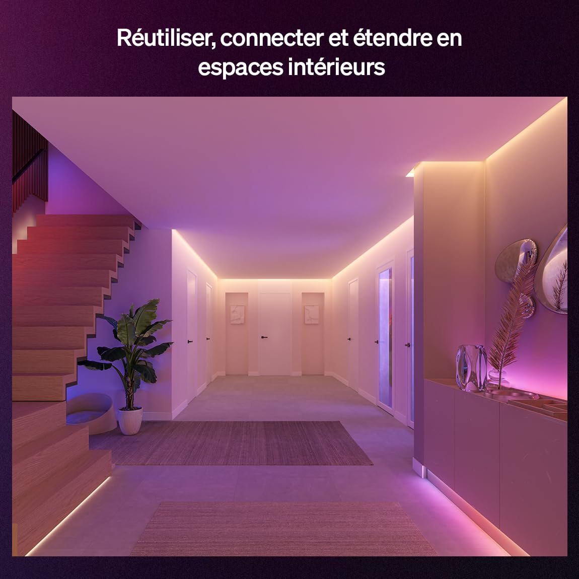 philips-hue-flux-connecteur-pour-ruban-led-lot-de-4-connecteurs-lin-aires-pour-r image 3