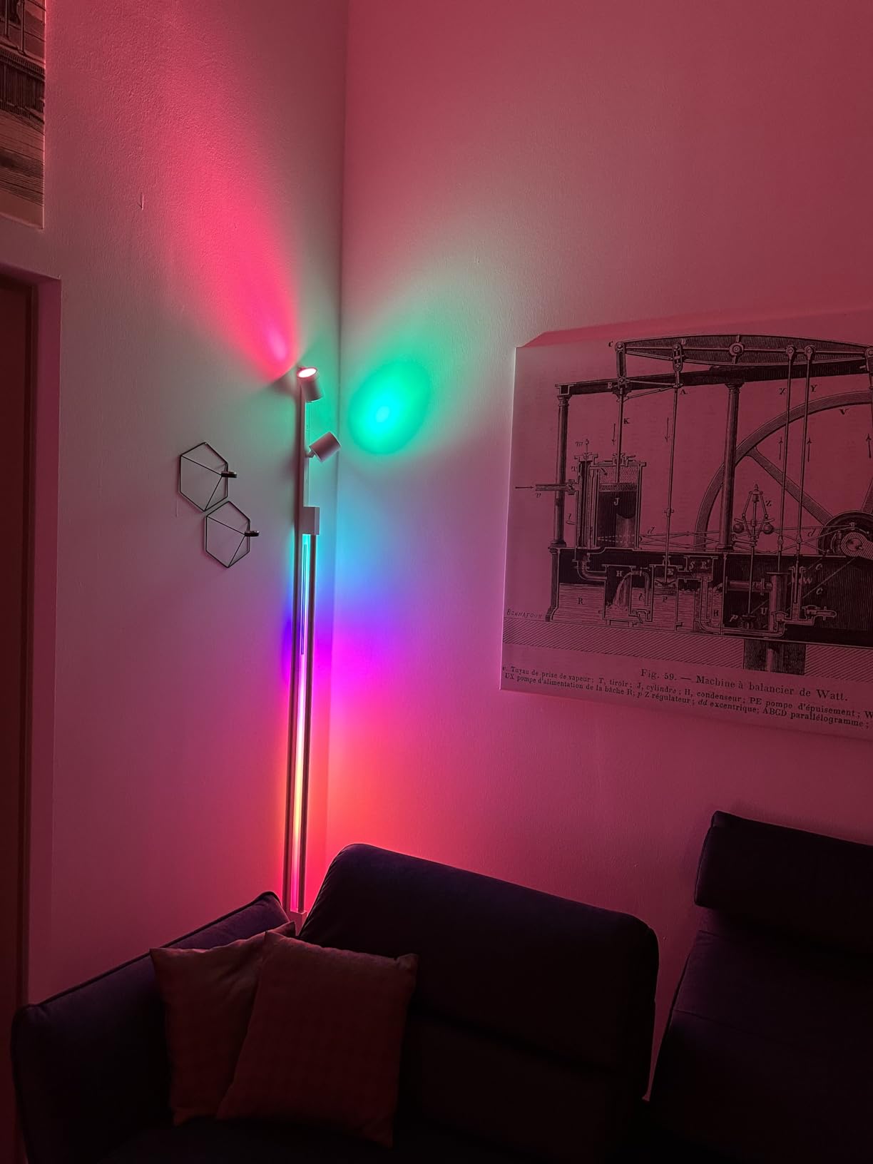 Magnifique tube lumineux
