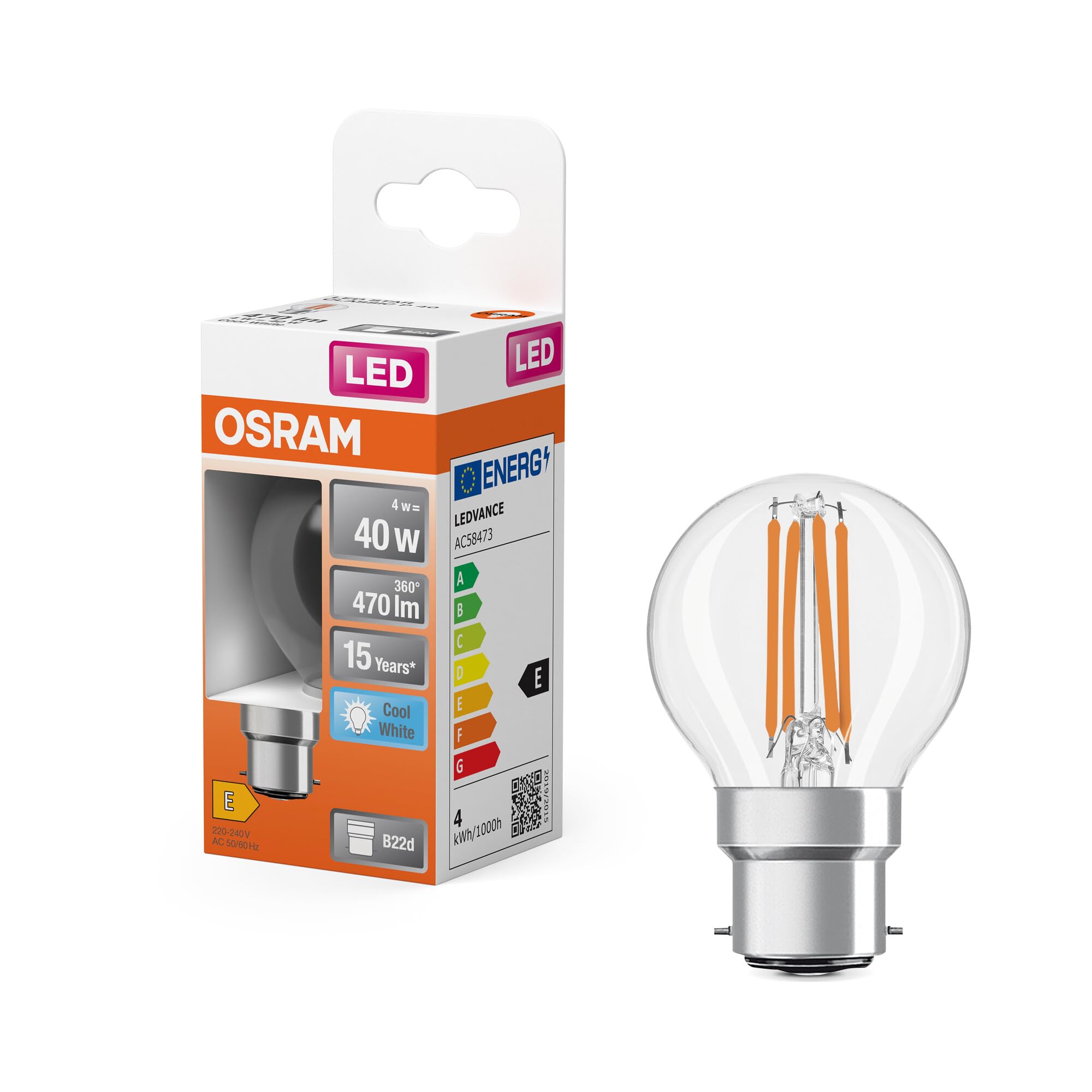 ledvance-osram-led-star-classic-b25-ampoule-led-filament-clair-forme-bougie-culo image 7