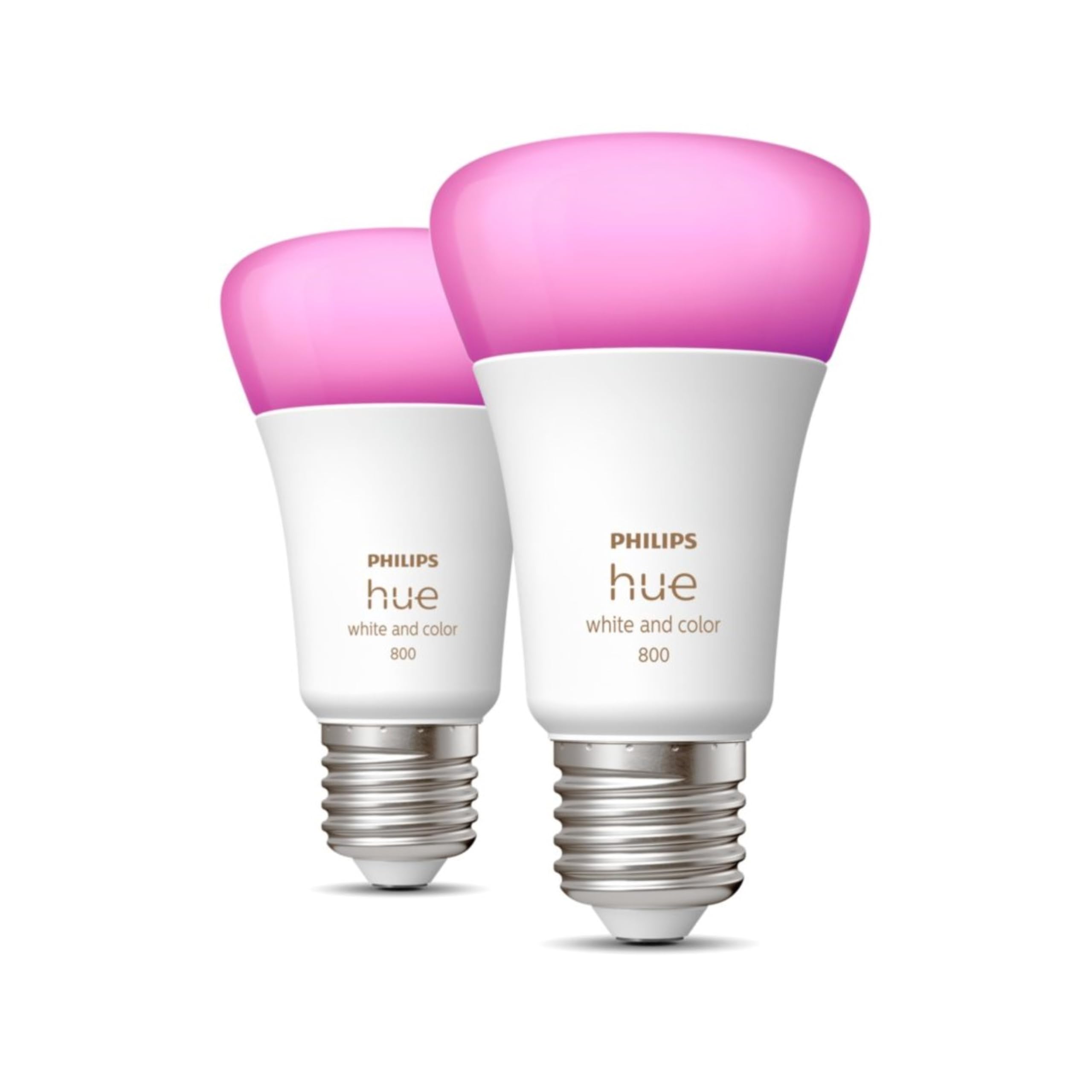 philips-hue-white-color-ambiance-pack-de-2-ampoules-led-connect-es-e27-800-lm-qu image 2