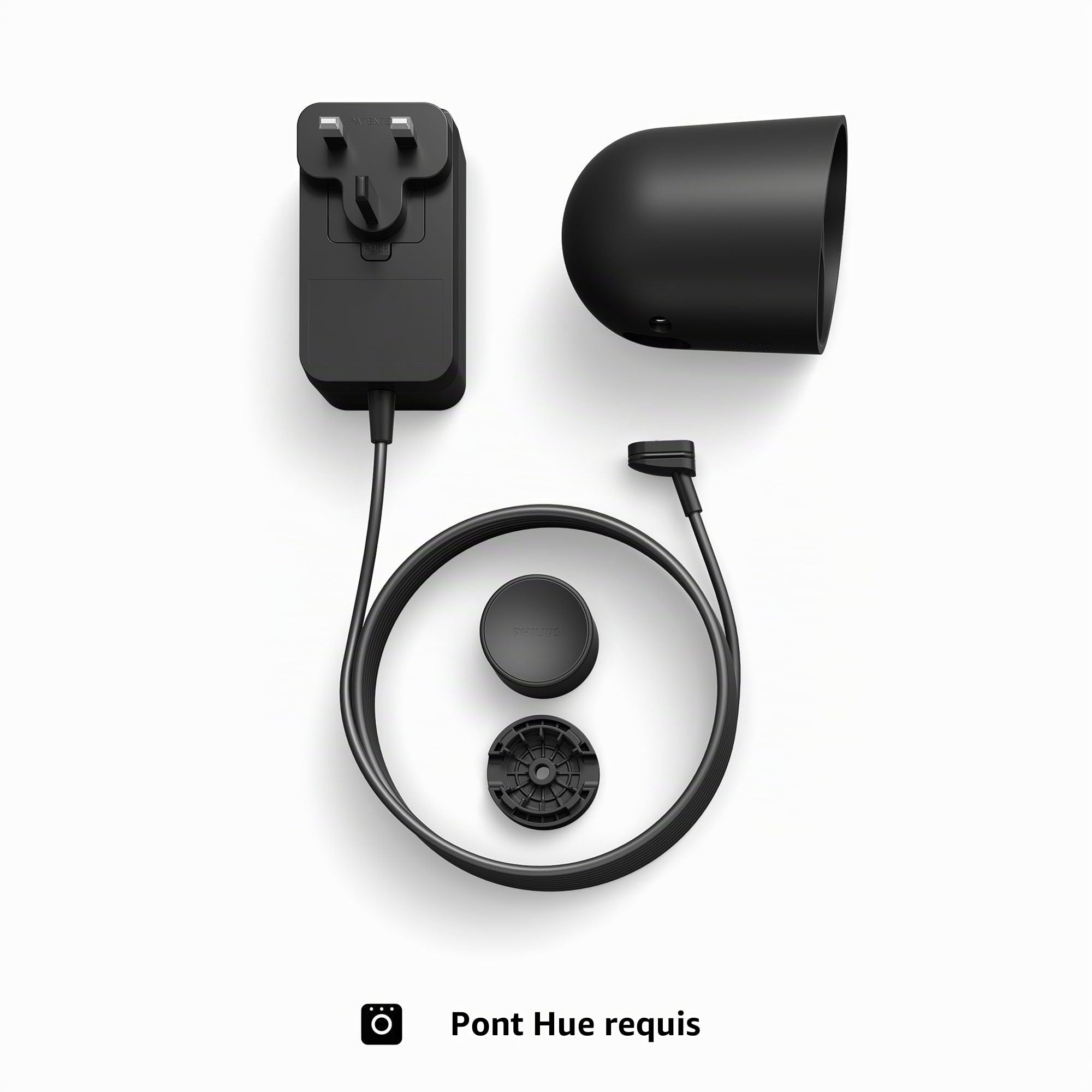 philips-hue-cam-ra-de-s-curit-filaire-intelligente-1080p-noire-int-rieur-ext-rie image 4