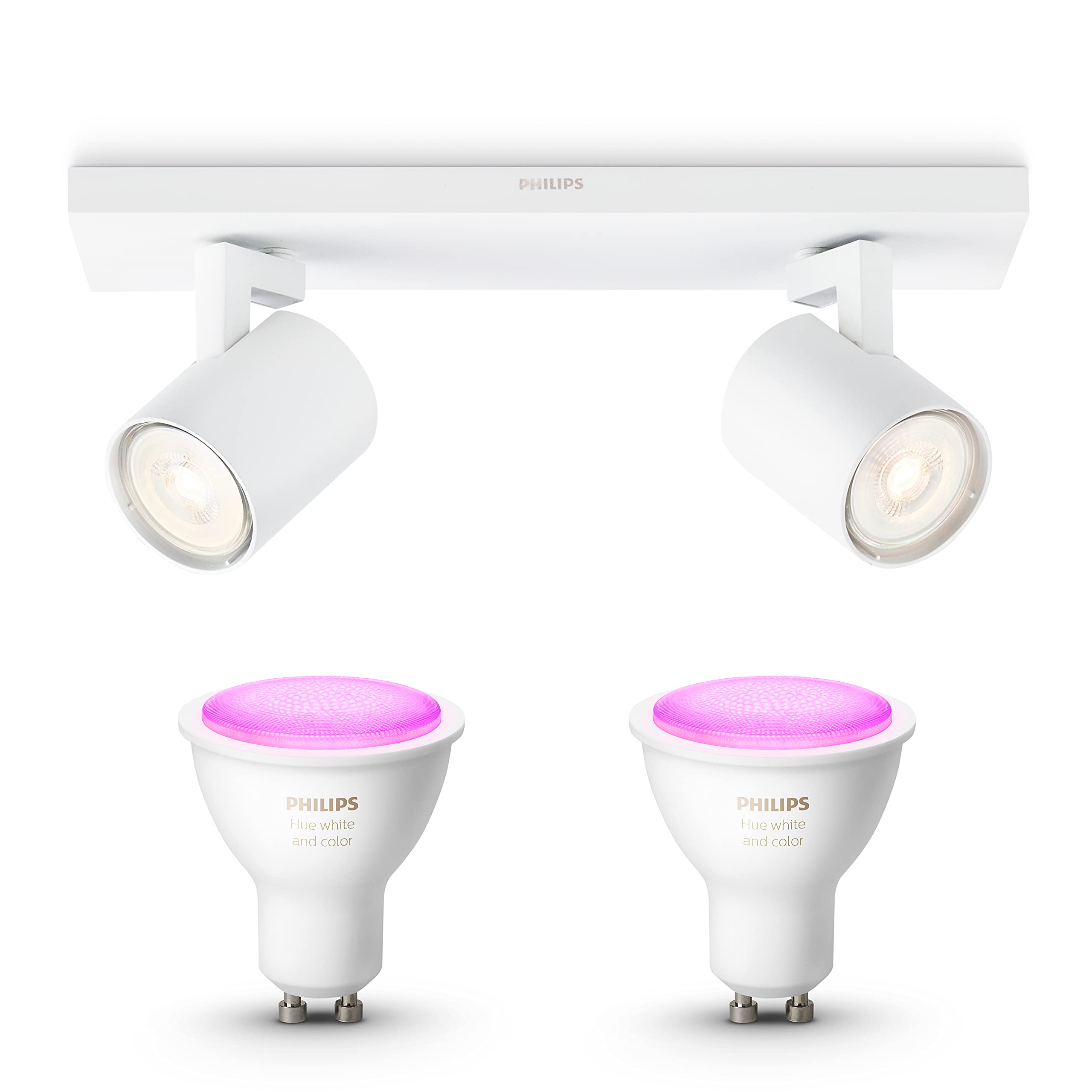 philips-hue-runner-spot-en-saillie-blanc-2-points-lumineux-white-color-ambiance- image 1