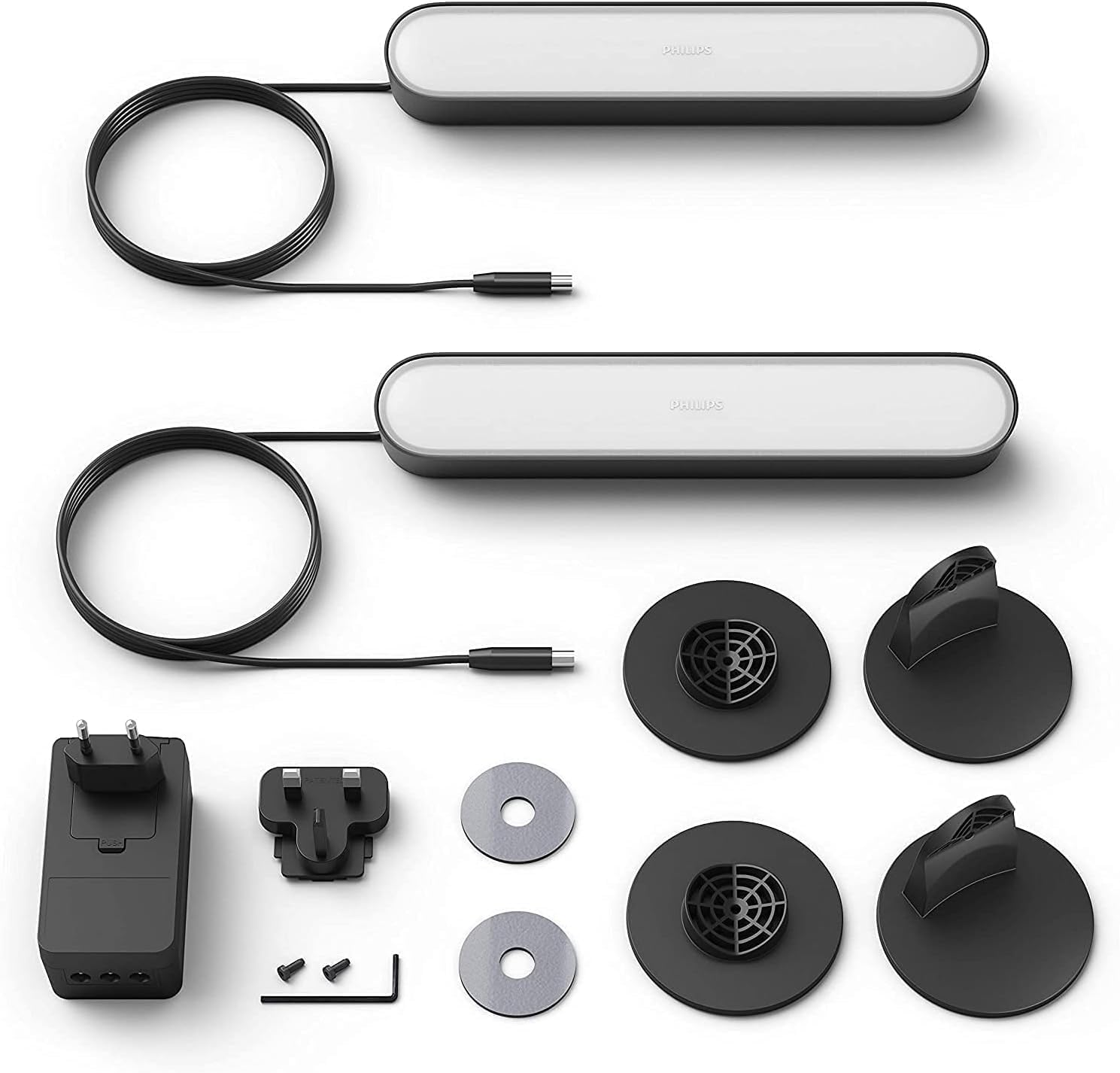 philips-hue-play-white-color-ambiance-pack-de-2-barres-lumineuses-connect-es-noi image 3