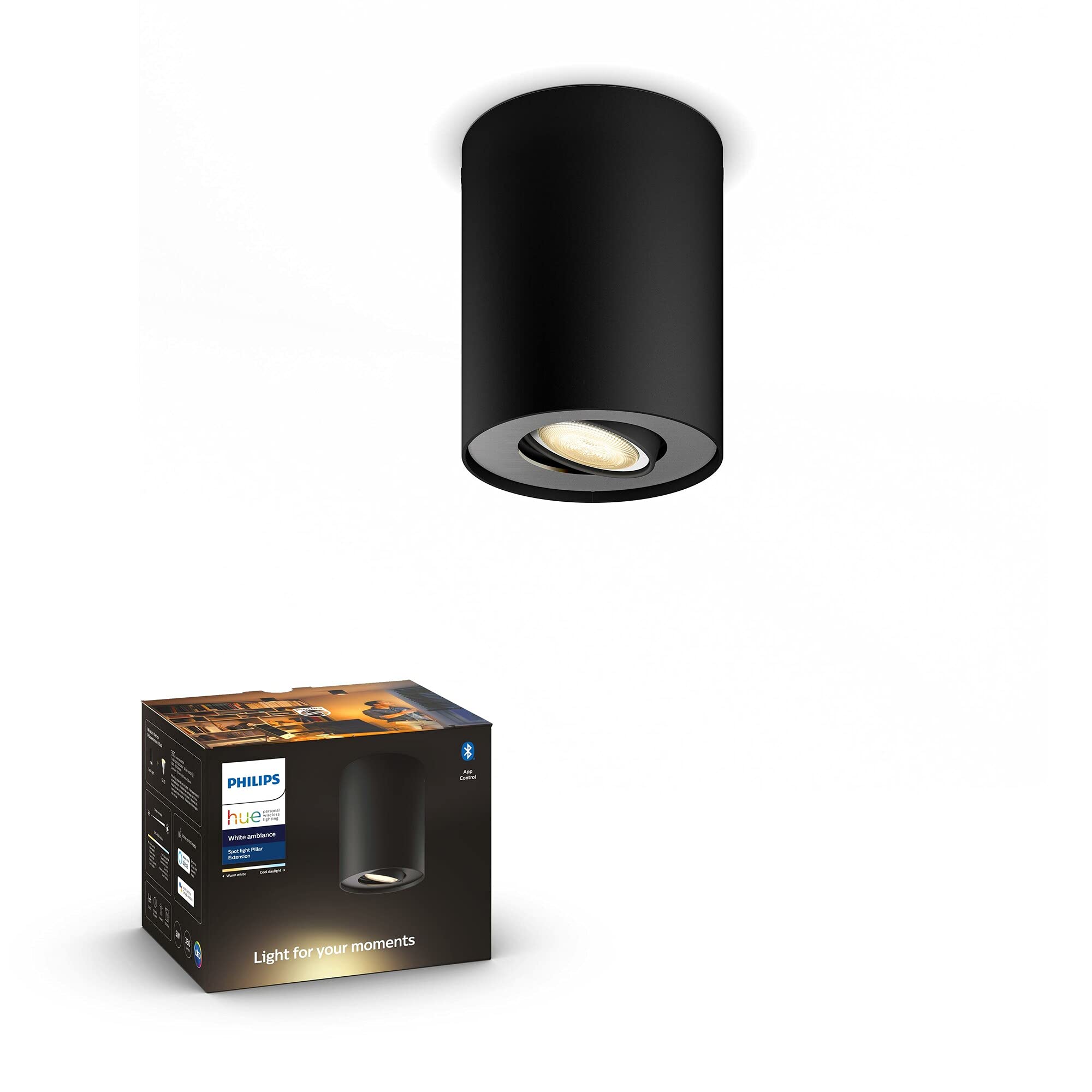philips-white-and-color-ambiance-pillar-spot-d-extension-1x5-5-w-noir-connect-bl image 5