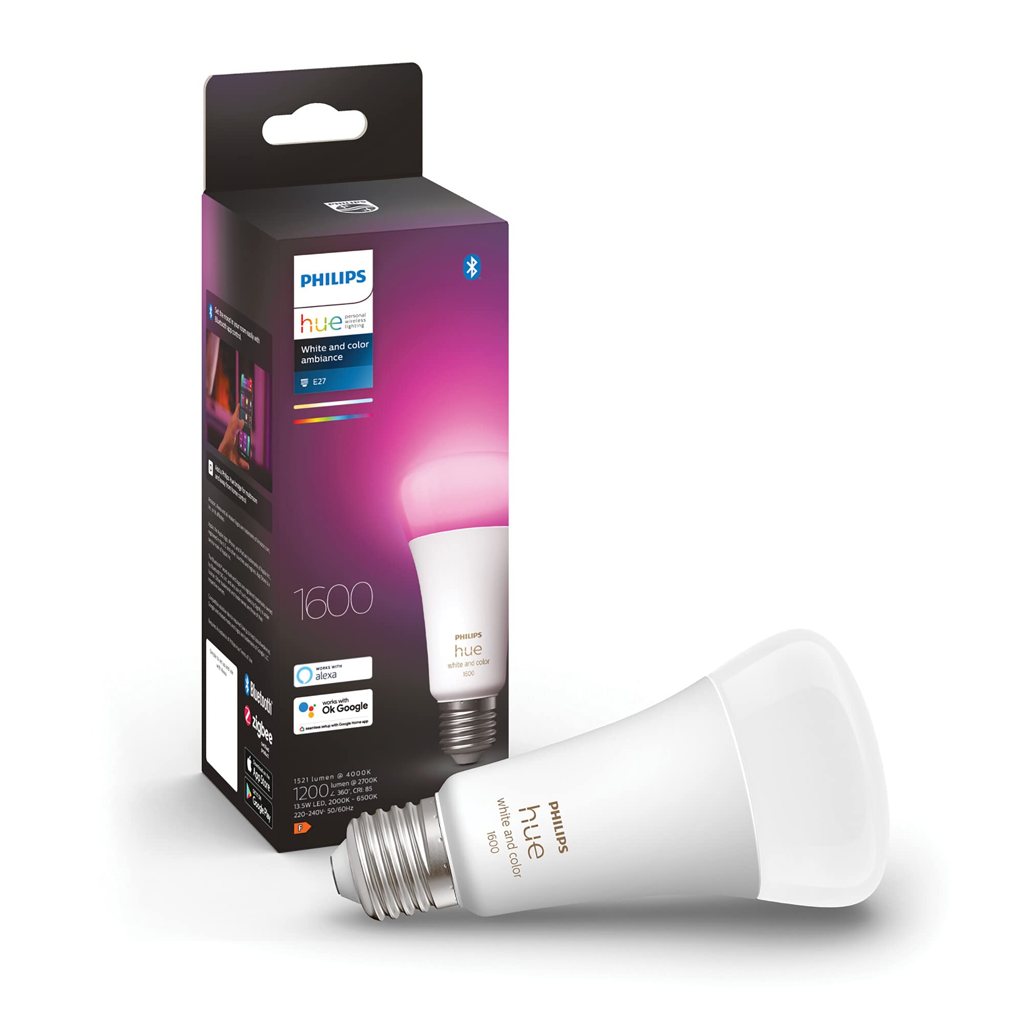 philips-hue-white-a67-e27-ampoule-led-connect-e-blanche-chaude-2700-k-1600-lm-13 image 8