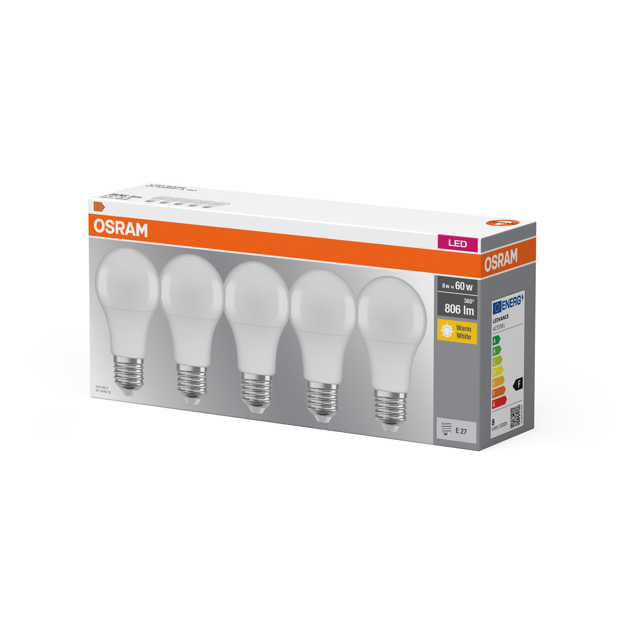 ledvance-osram-led-base-classic-a-e27-9-w-blanc-chaud-2700-k-quivalent-60-w-d-po image 5