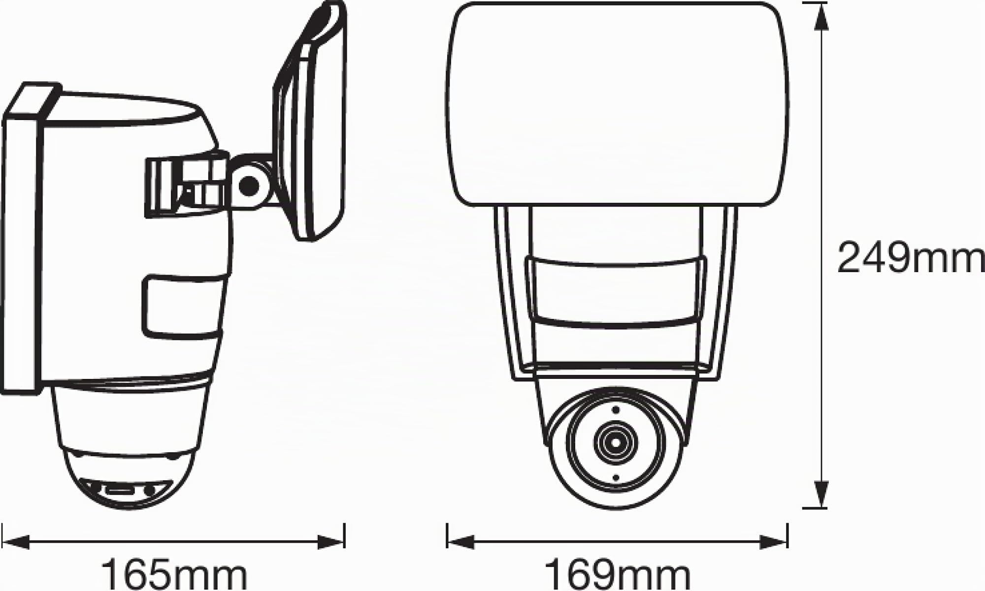 ledvance-smart-projecteur-led-ext-rieur-connect-avec-cam-ra-int-gr-e-wifi-1800-l image 3