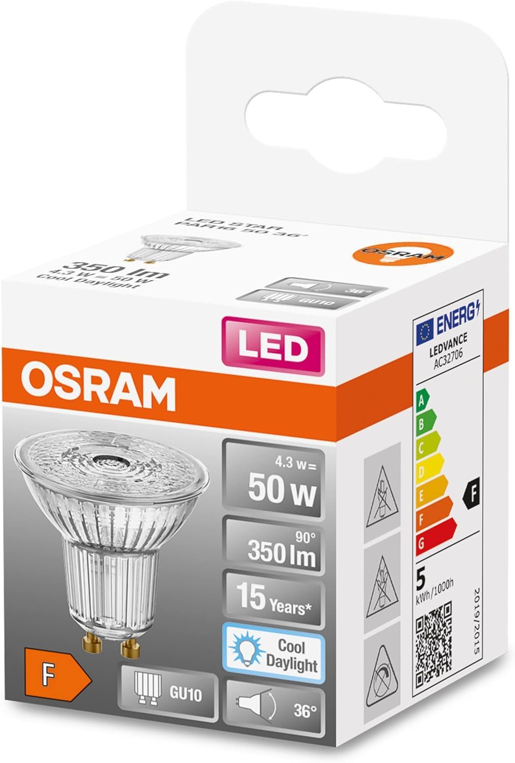 osram-led-star-par16-ampoule-r-flecteur-gu10-6500-k-blanc-lumi-re-du-jour-angle- image 1