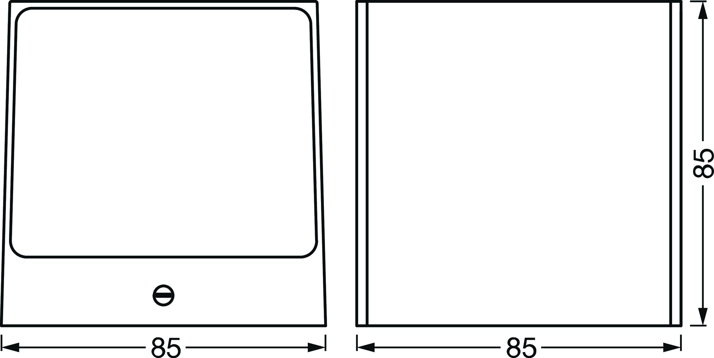ledvance-smart-wifi-brick-st-rgb-applique-murale-ext-rieure-connect-e-carr-e-gri image 5