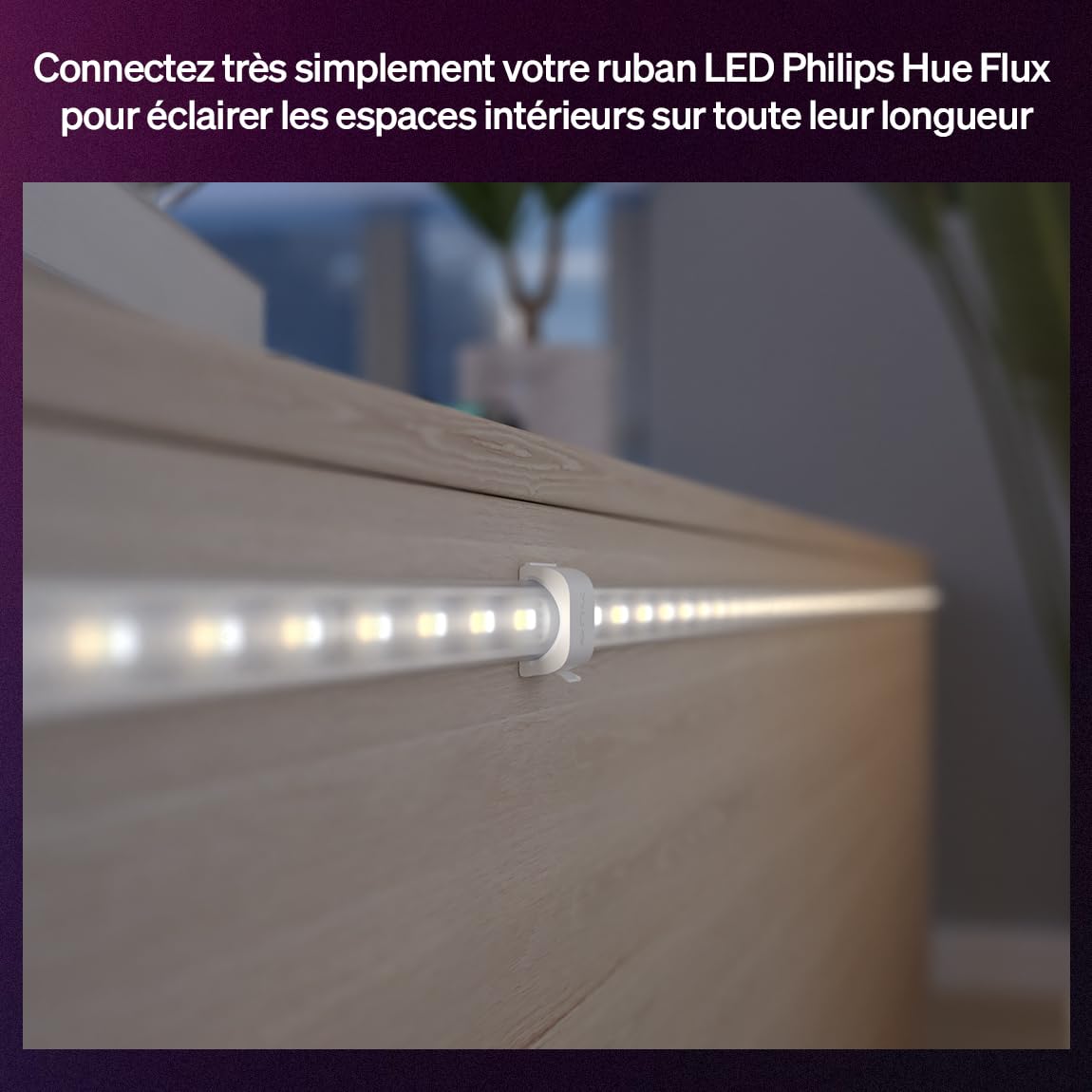 philips-hue-flux-connecteur-pour-ruban-led-lot-de-4-connecteurs-lin-aires-pour-r image 2