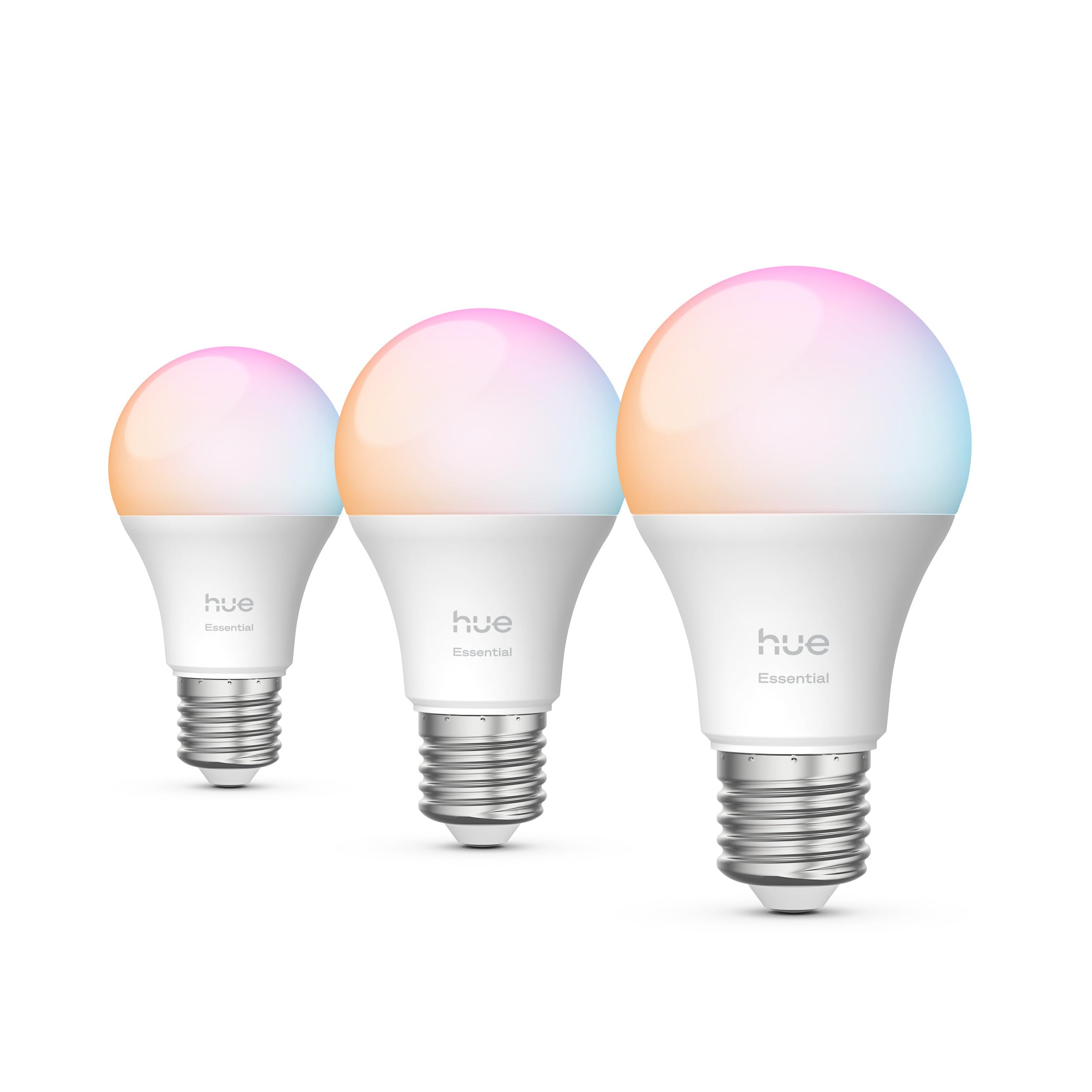 philips-hue-essential-lot-de-3-ampoules-e27-a60-lumi-re-blanche-et-color-e-8-w-b image 7