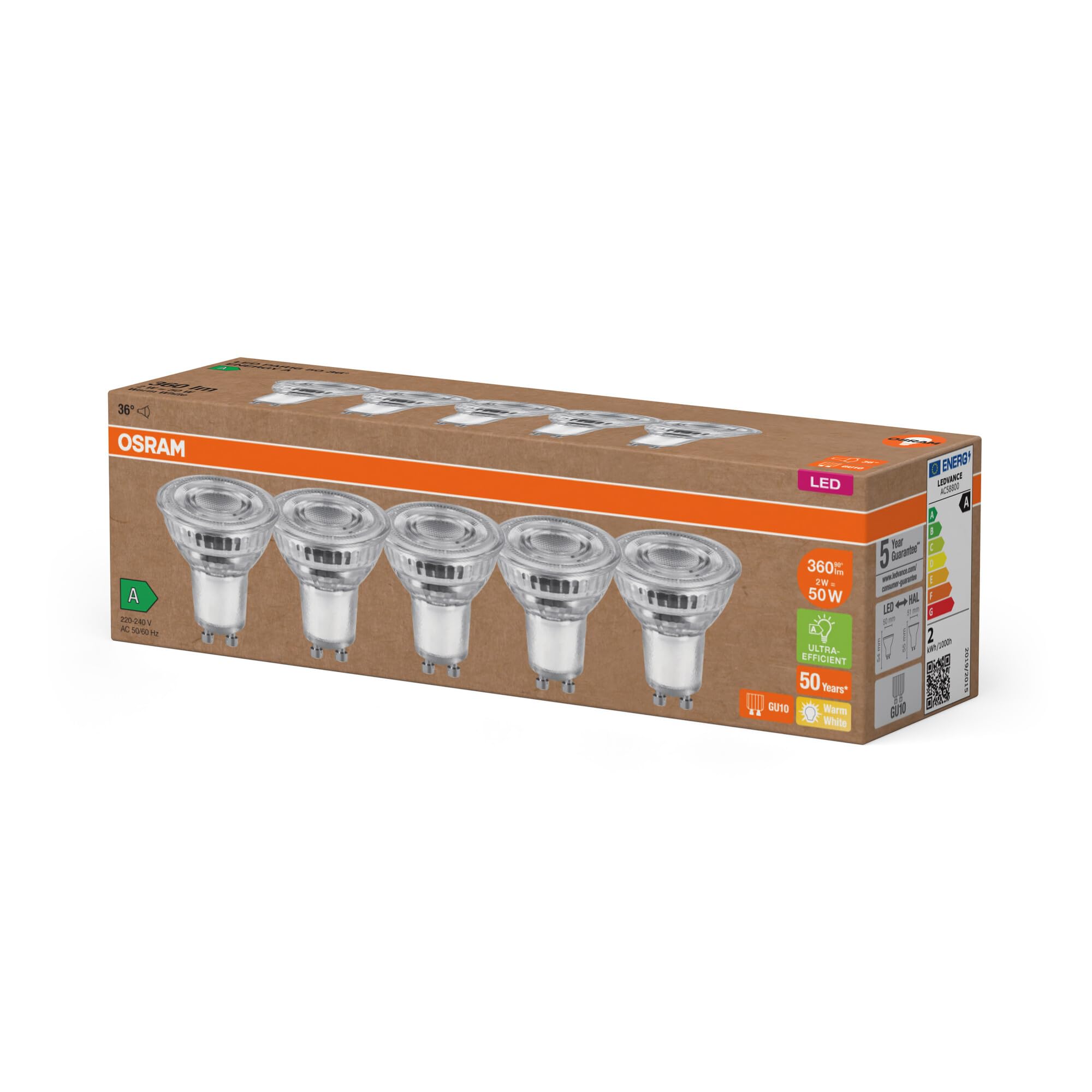 osram-led-par16-tr-s-efficace-classe-a-ampoules-reflecteur-4-w-rempla-ant-60-w-j image 4