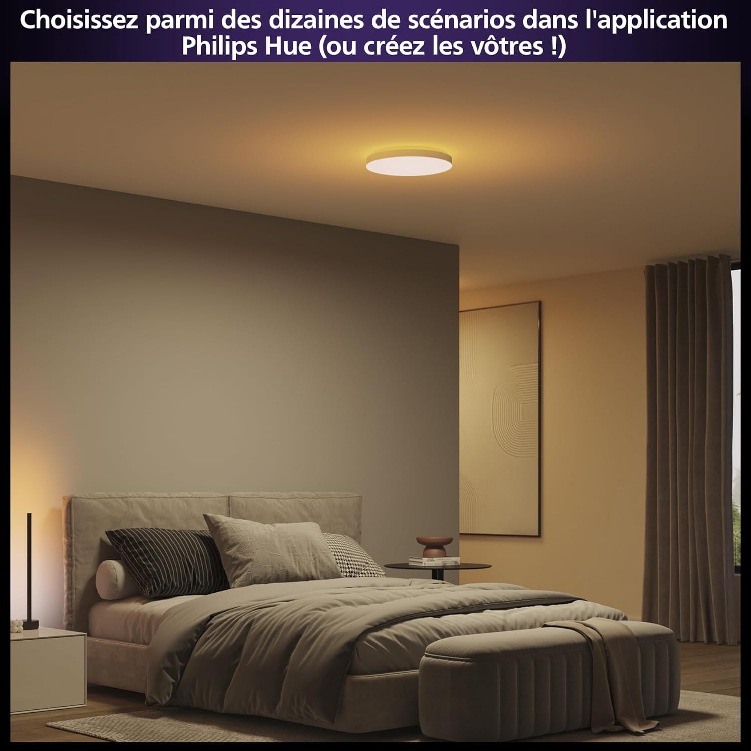 philips-hue-datura-panneau-de-plafond-connect-petit-rond-38-4-x-38-4-cm-blanc-et image 6