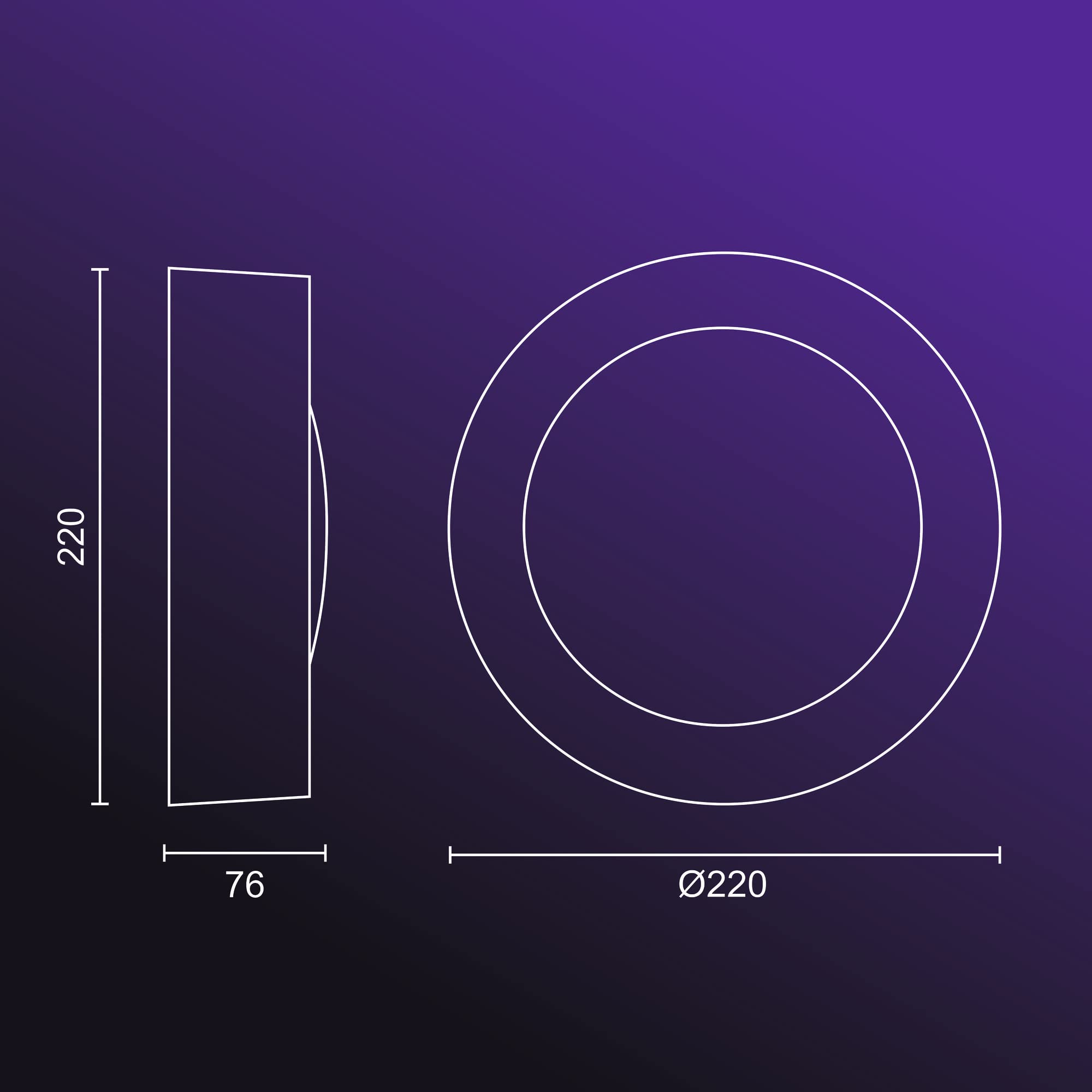 philips-hue-white-and-color-ambiance-daylo-applique-murale-ext-rieure-led-intell image 5