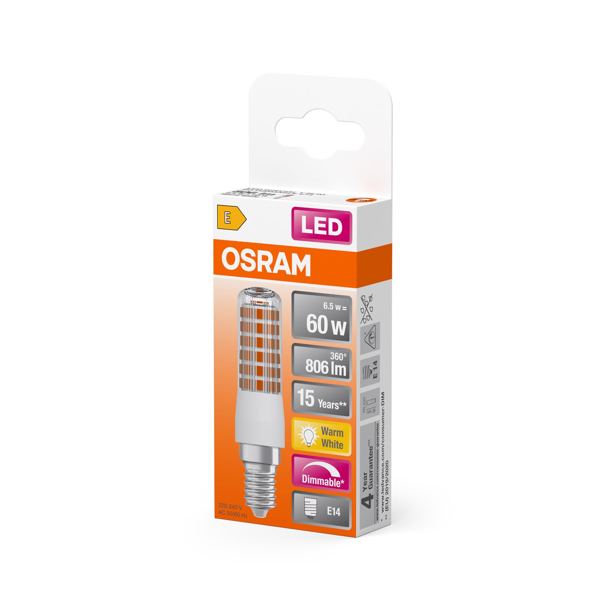 osram-led-superstar-special-t-slim-ampoule-led-sp-ciale-dimmable-e14-blanc-chaud image 4