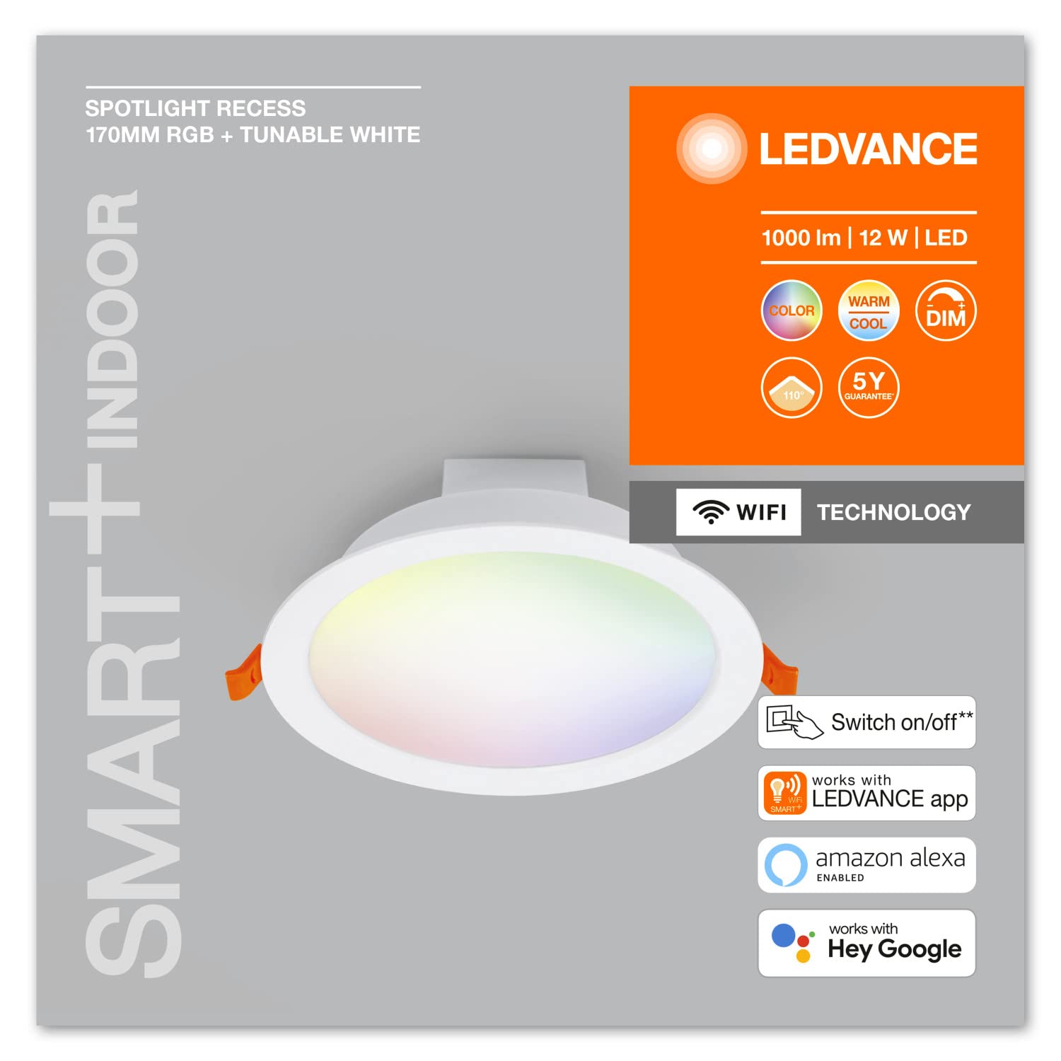 ledvance-smart-wifi-led-spot-integrated-17-cm-spot-encastr-rgb-tunable-white-12w image 6