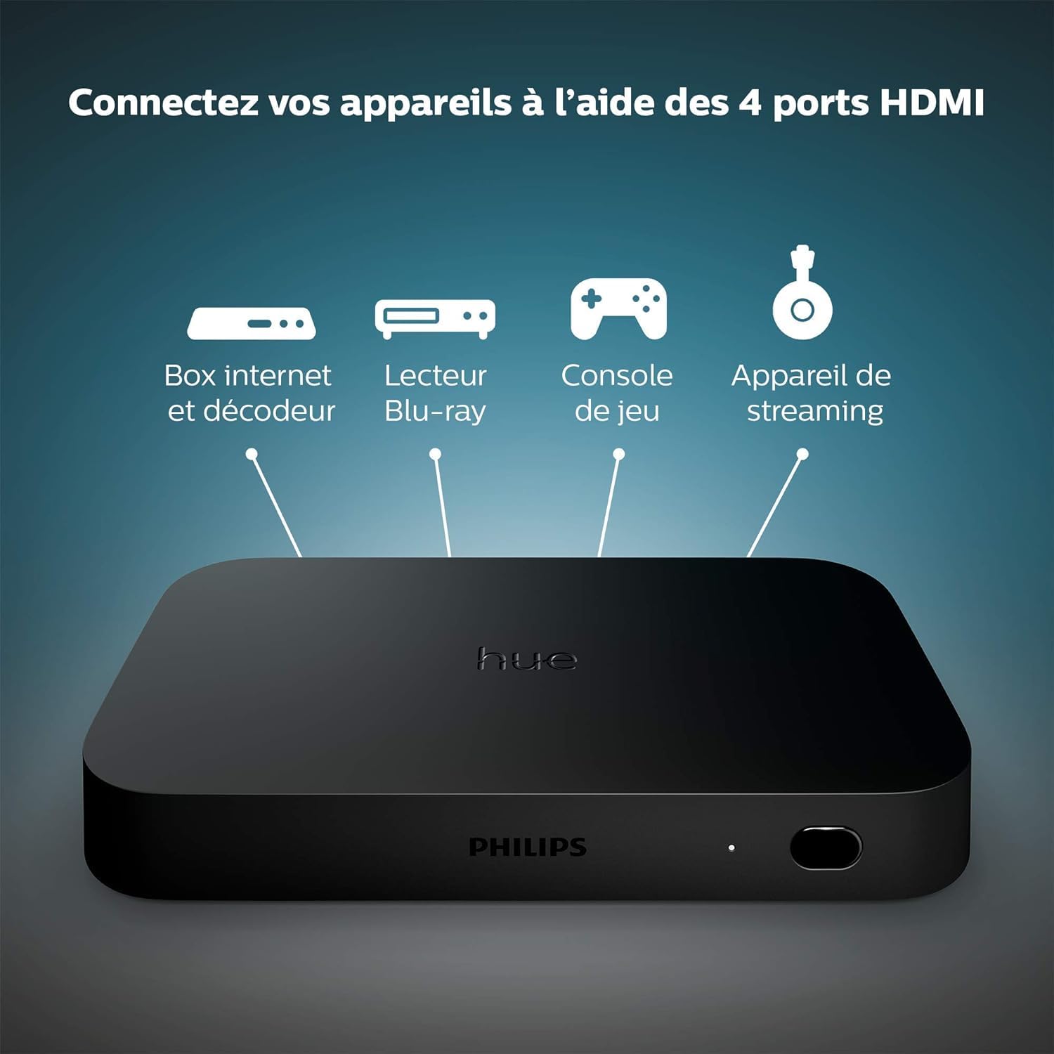 philips-hue-play-hdmi-sync-box-bo-tier-de-synchronisation-d-clairage-surround-4k image 3