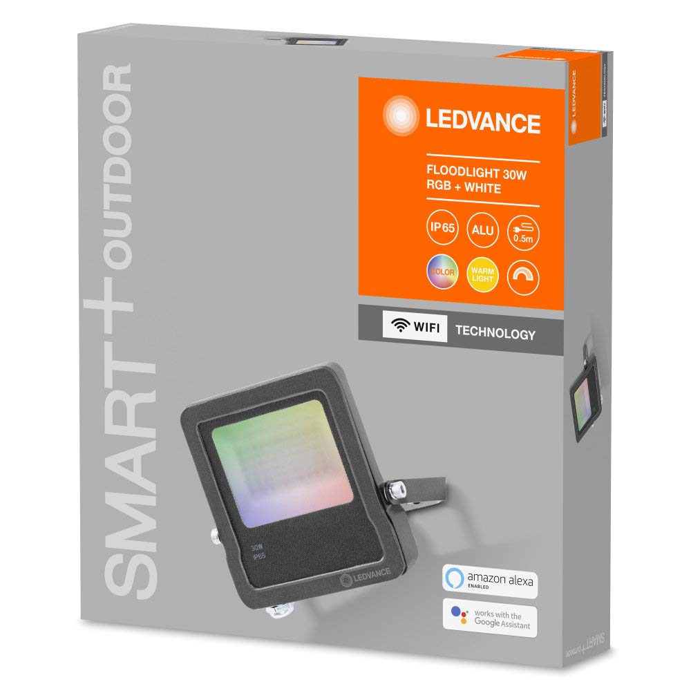 ledvance-smart-wifi-projecteur-ext-rieur-led-30-w-rgbw-aluminium-ip65-couleurs-r image 3