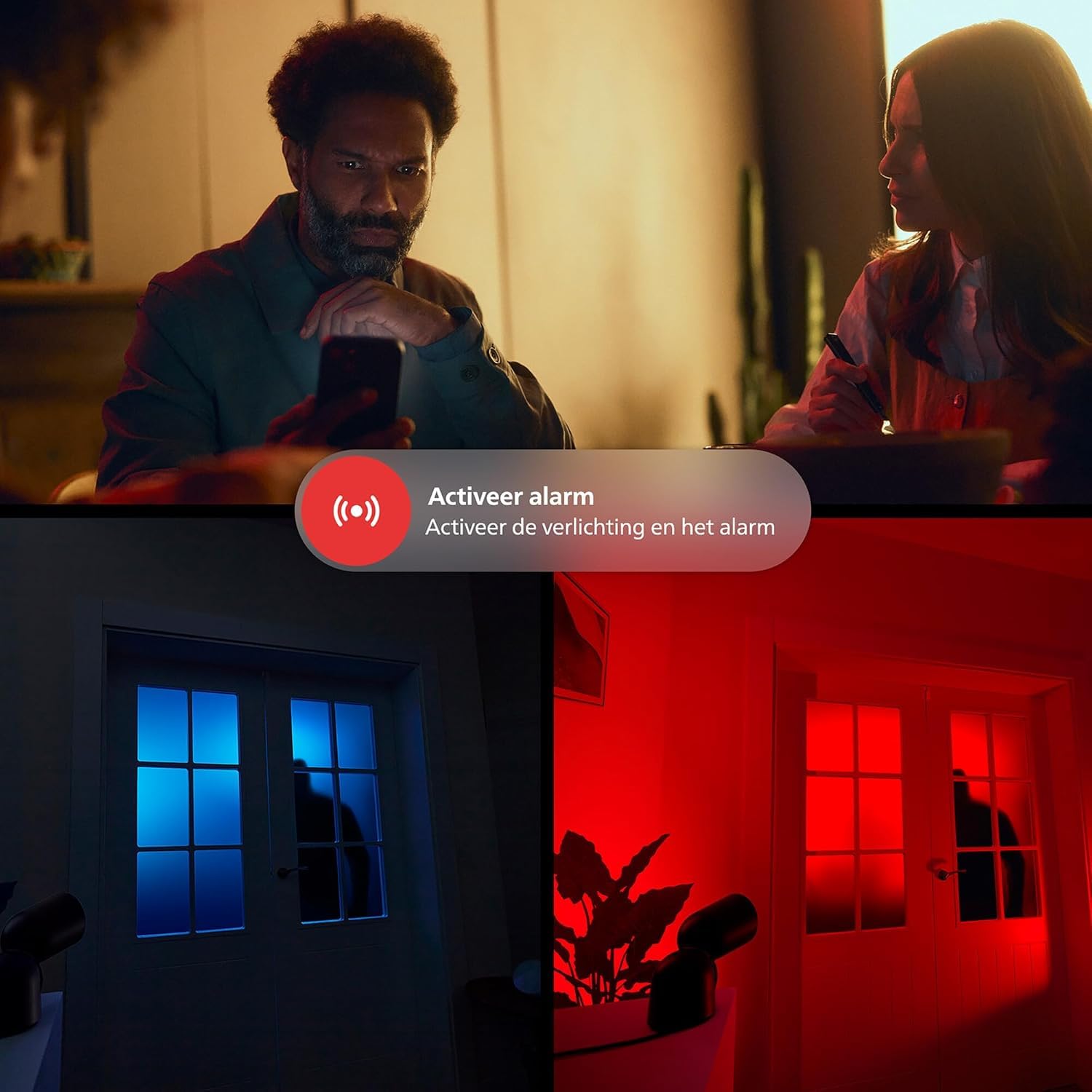 philips-hue-secure-kit-de-d-marrage-white-color-ambiance-3-capteurs-de-contact-d image 2