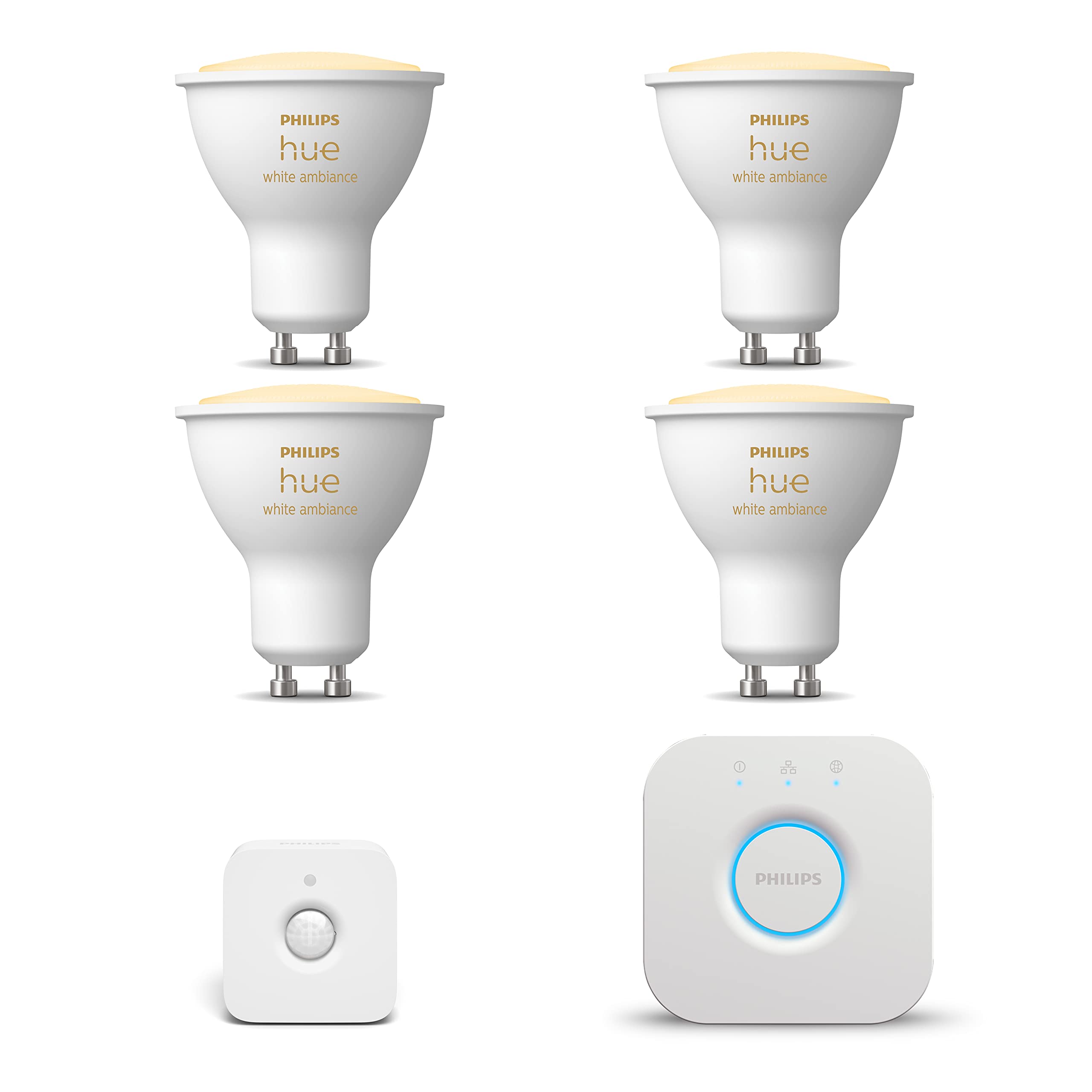 philips-hue-white-ambiance-kit-de-d-marrage-gu10-4-spots-blanc-chaud-froid-hue-b image 1