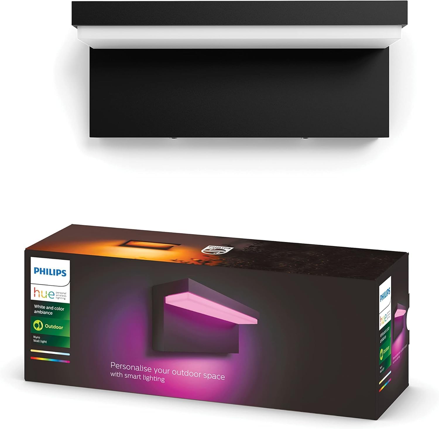 philips-hue-white-and-color-ambiance-nyro-applique-murale-ext-rieure-led-intelli image 1