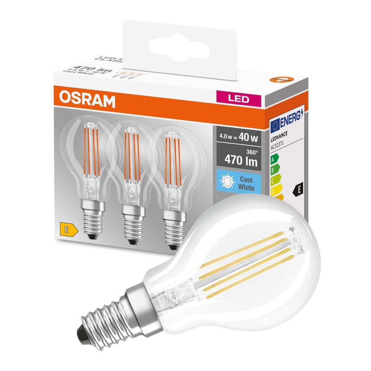 ledvance-osram-led-base-classic-p-lot-de-5-lampes-led-e14-bougie-4-w-quivalent-4 image 8