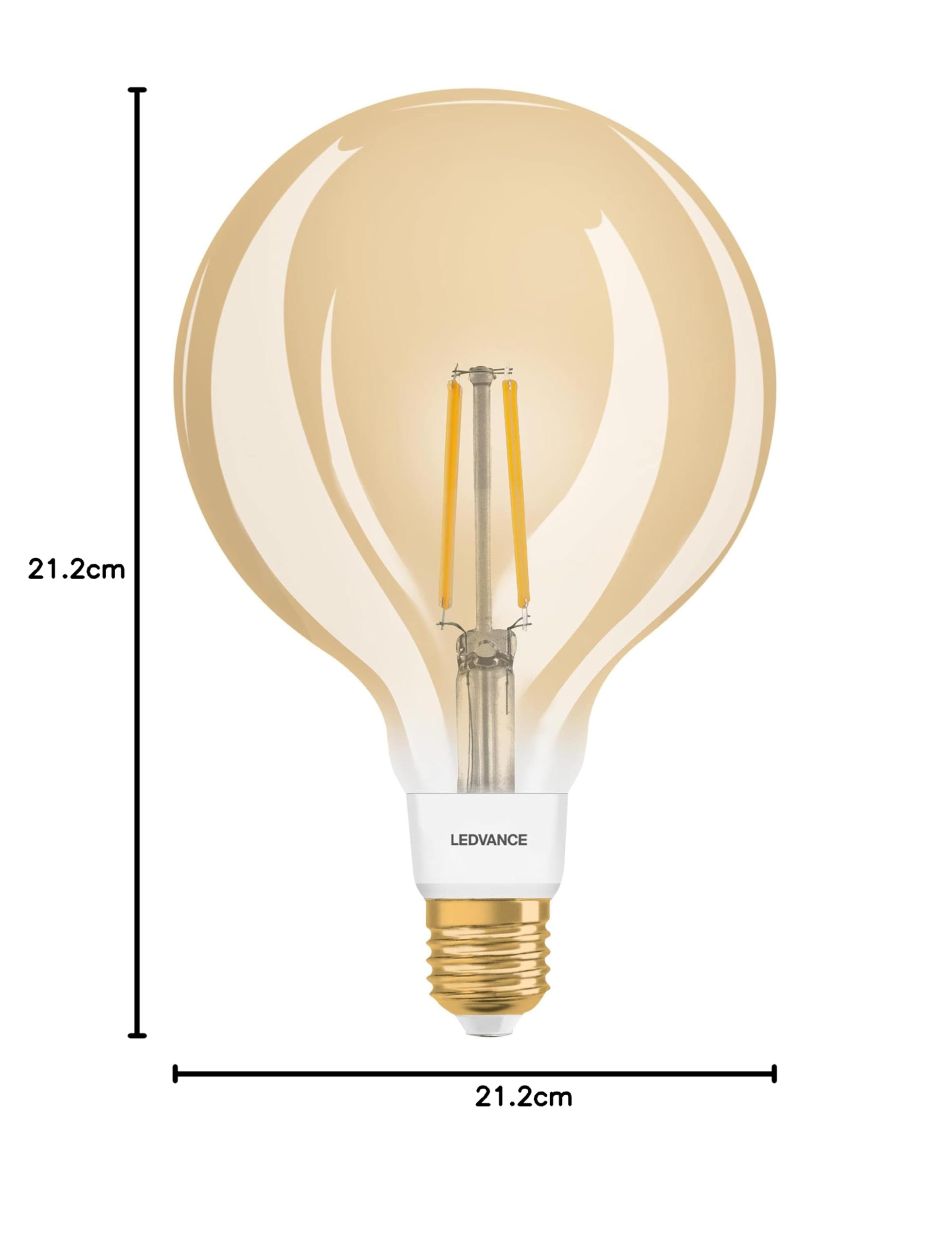 ledvance-smart-zigbee-led-classic-globe-e27-dor-filament-clair-blanc-chaud-2400k image 5