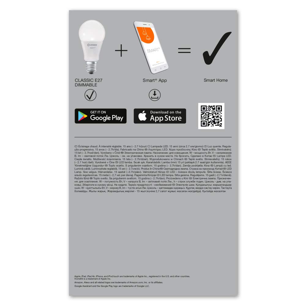 ledvance-smart-wifi-classic-dimmable-e27-lot-de-3-ampoules-led-connect-es-blanc- image 4