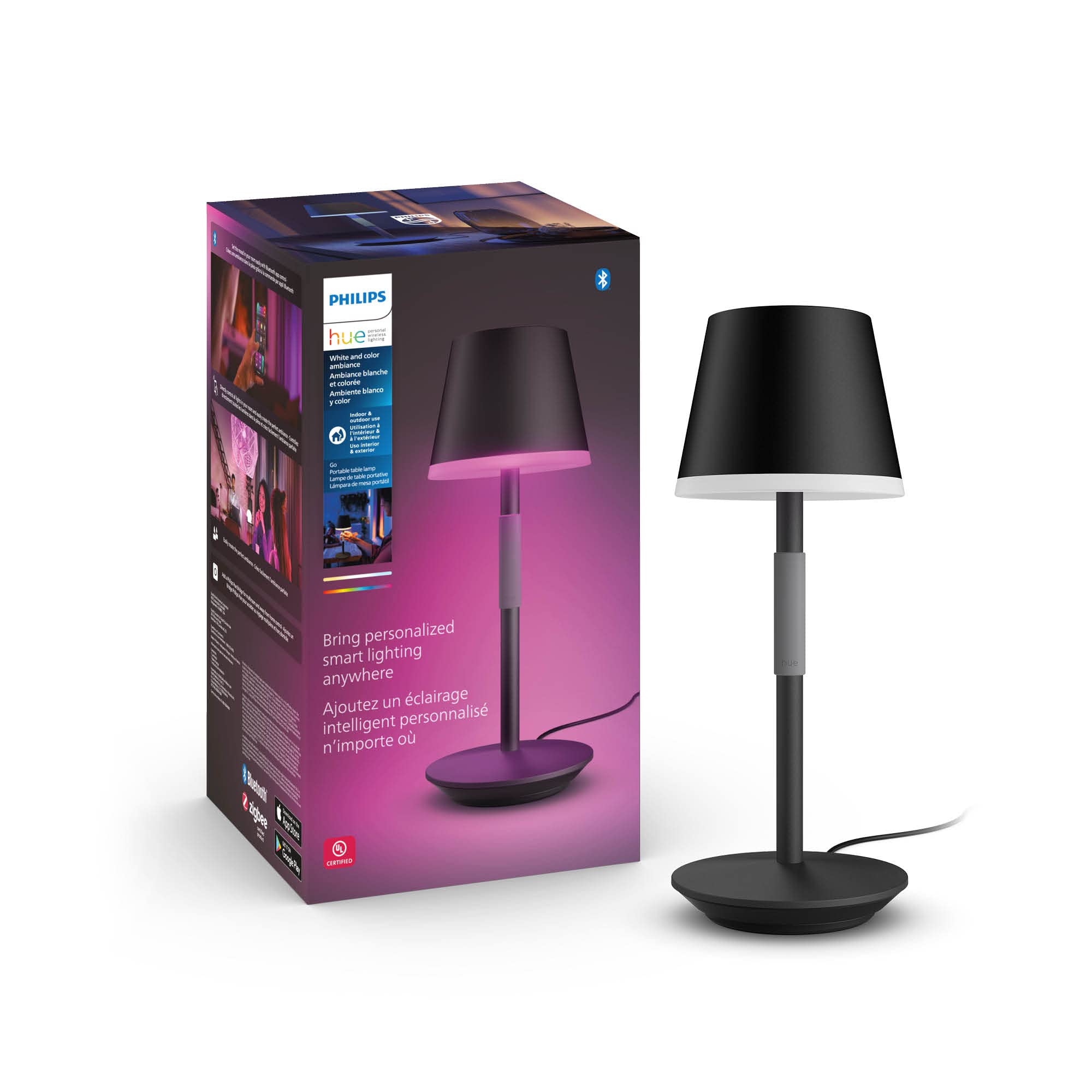 philips-hue-go-portable-white-color-ambiance-noir-lampe-poser-connect-e-370-lm-1 image 1