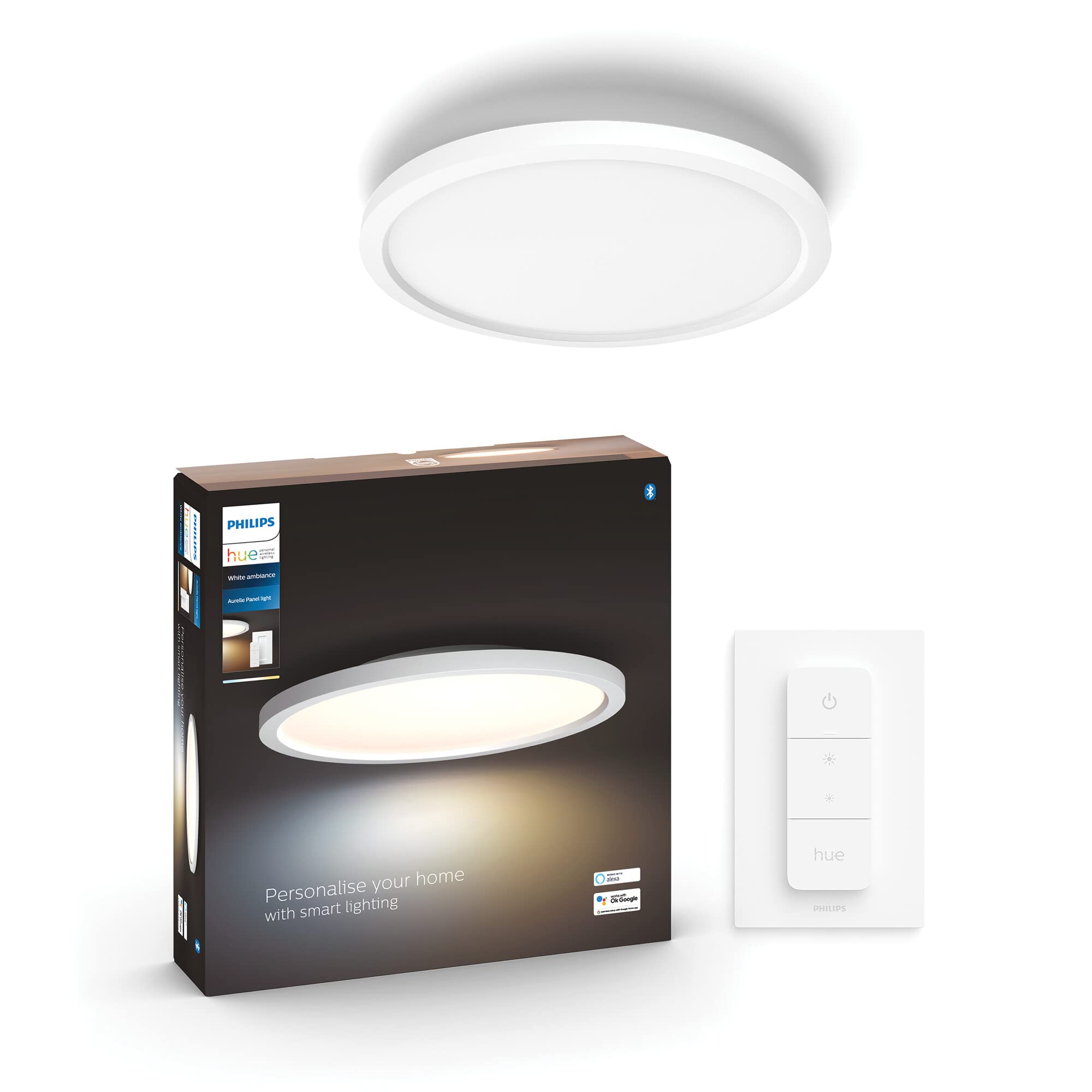 philips-hue-white-ambiance-aurelle-panneau-led-39-5-cm-28w-blanc-t-l-commande-in image 4