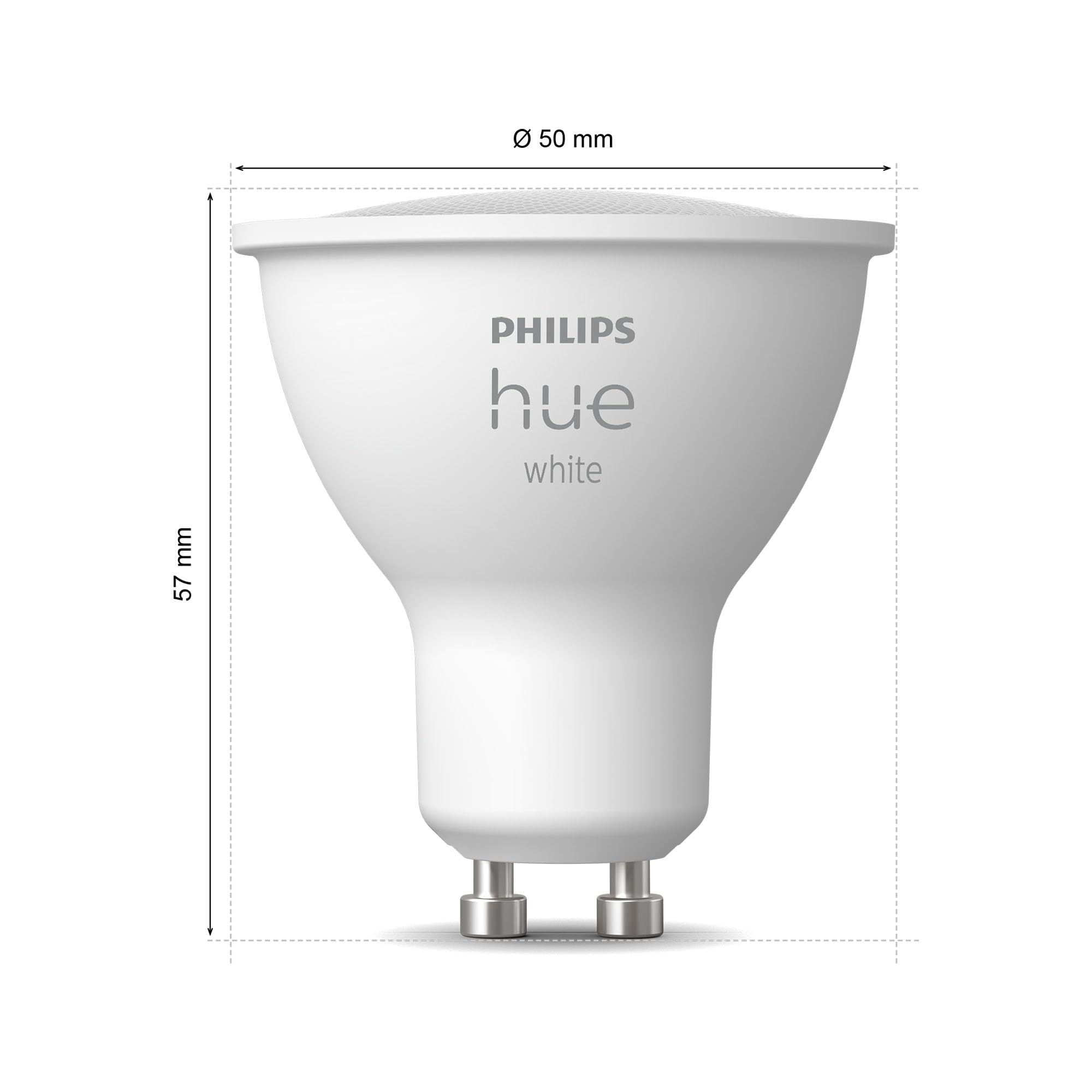 philips-hue-white-lot-de-2-ampoules-connect-es-gu10-blanc-doux-bluetooth-400-lum image 8