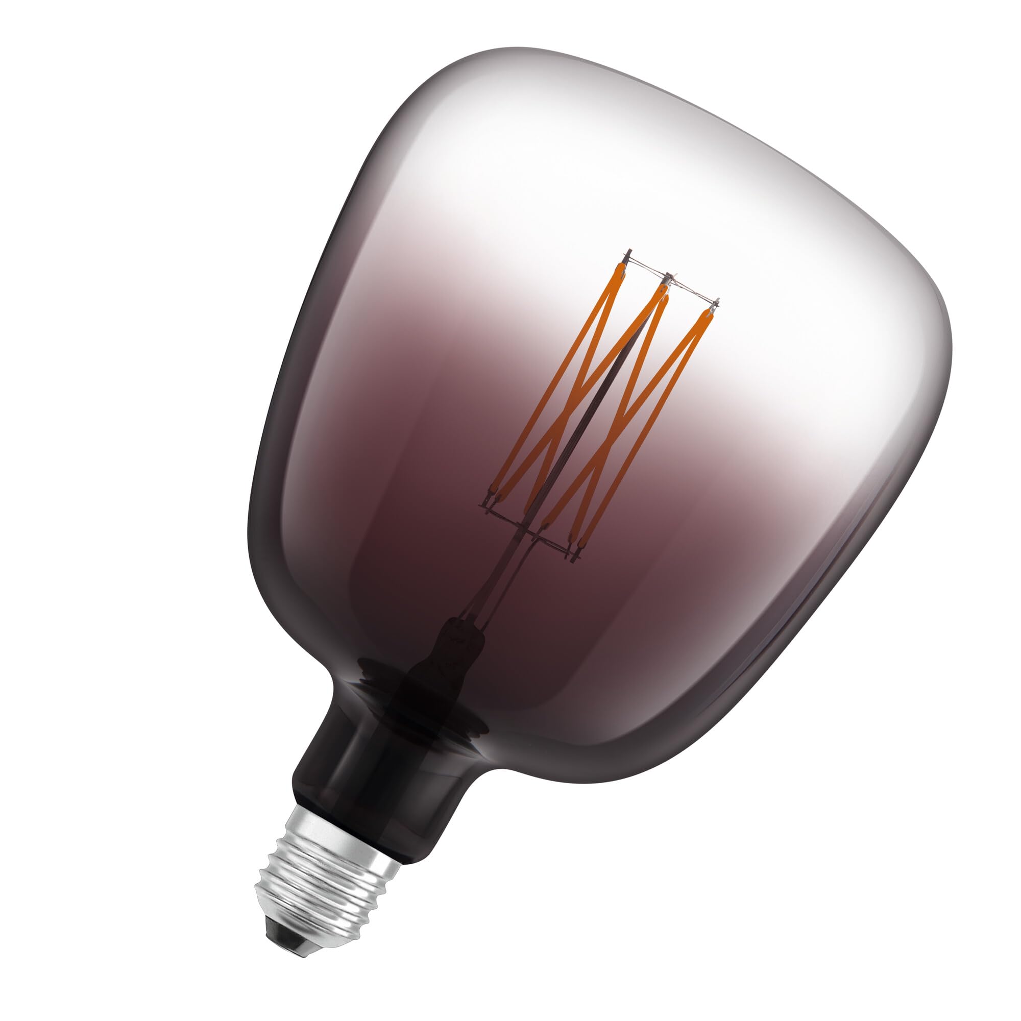 osram-vintage-1906-ampoule-led-globe-teint-e-fum-e-140-mm-culot-e27-filament-dro image 3