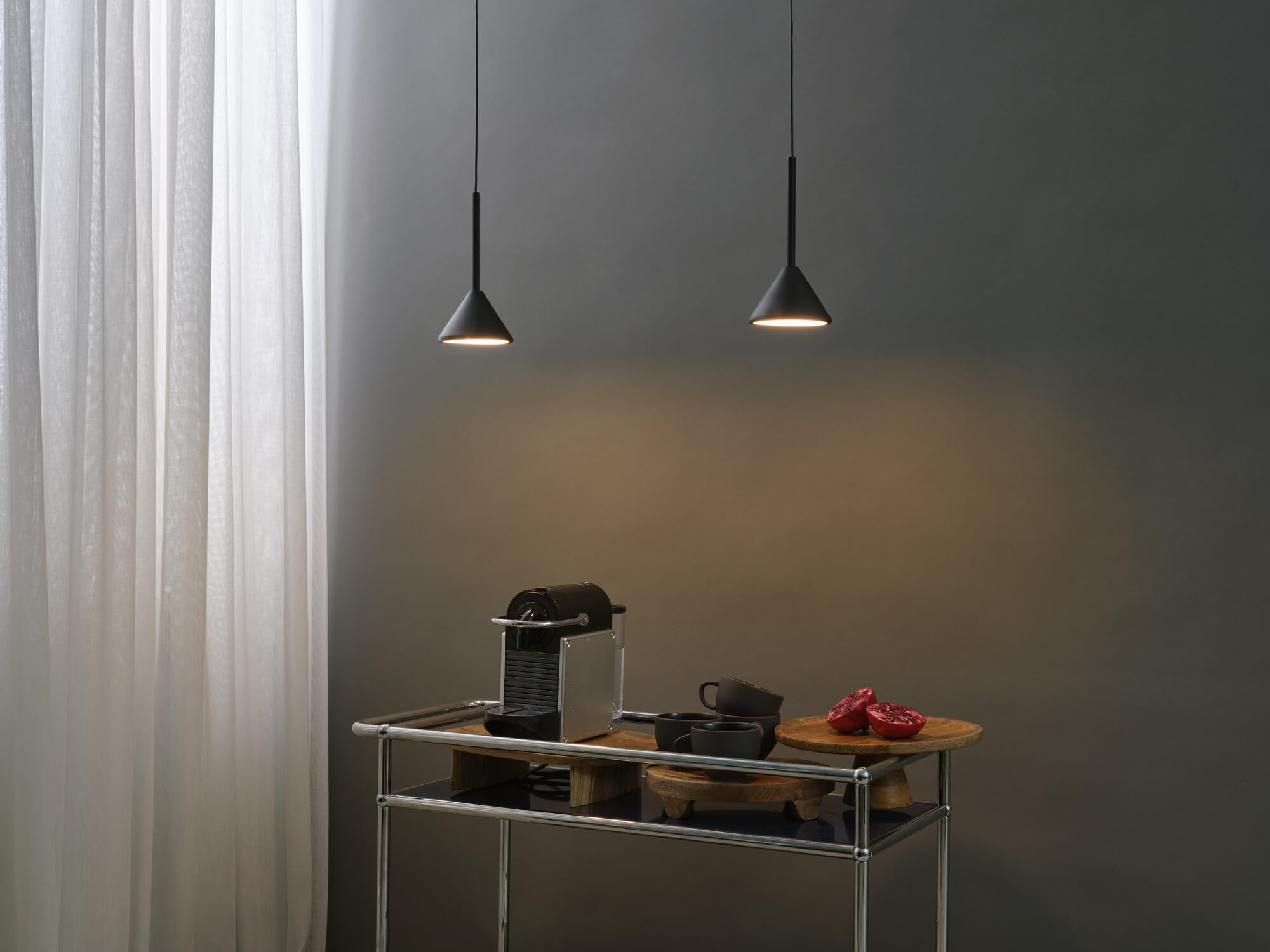 ledvance-decor-fuji-suspension-1-x-pendule-13w-3000k-noir-luminaire-d-coratif-su image 2