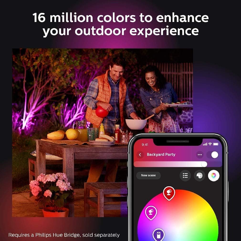 philips-hue-white-and-color-ambiance-lily-kit-de-3-spots-ext-rieurs-intelligents image 6