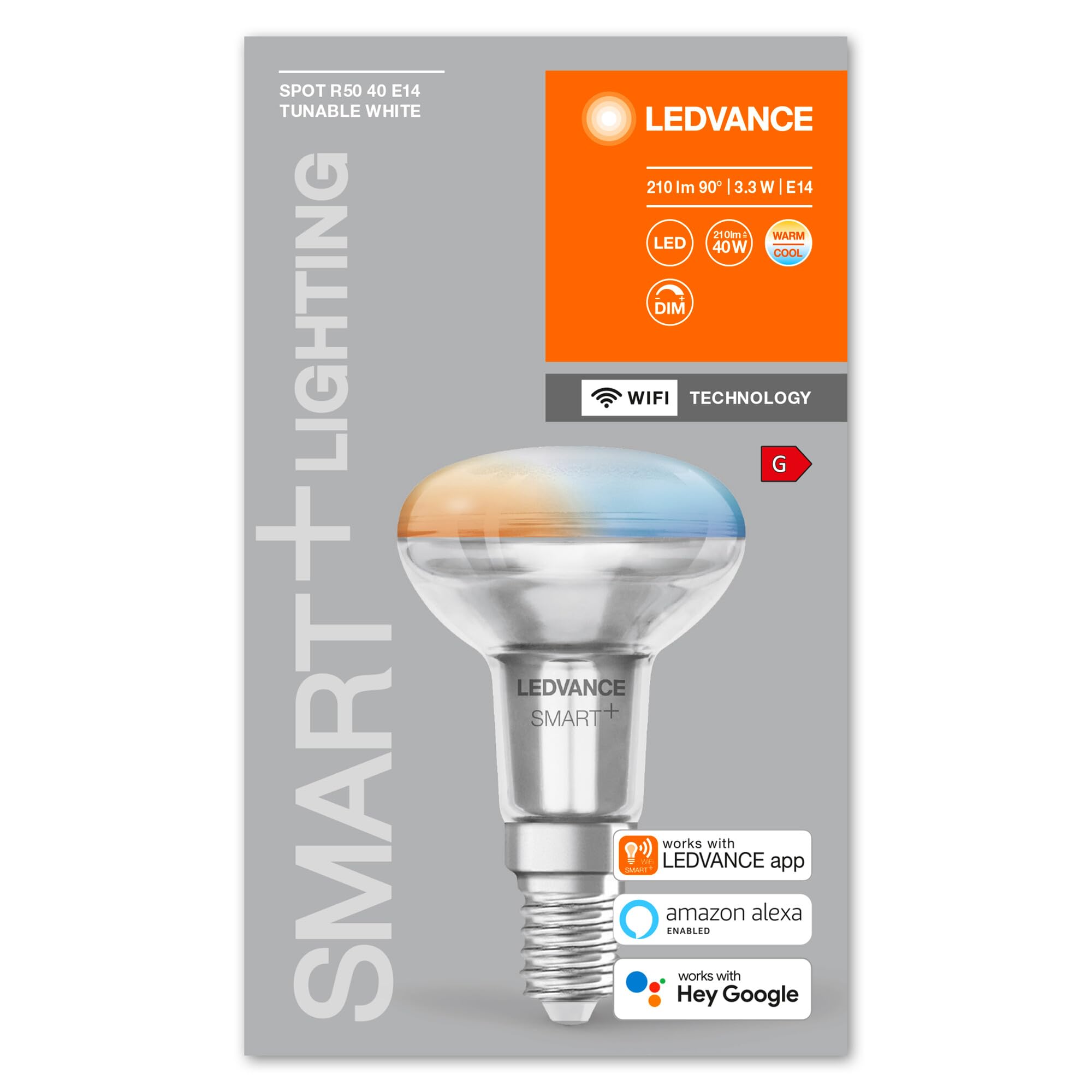 ledvance-smart-wifi-r50-e14-spot-led-connect-blanc-r-glable-2700-6500k image 5
