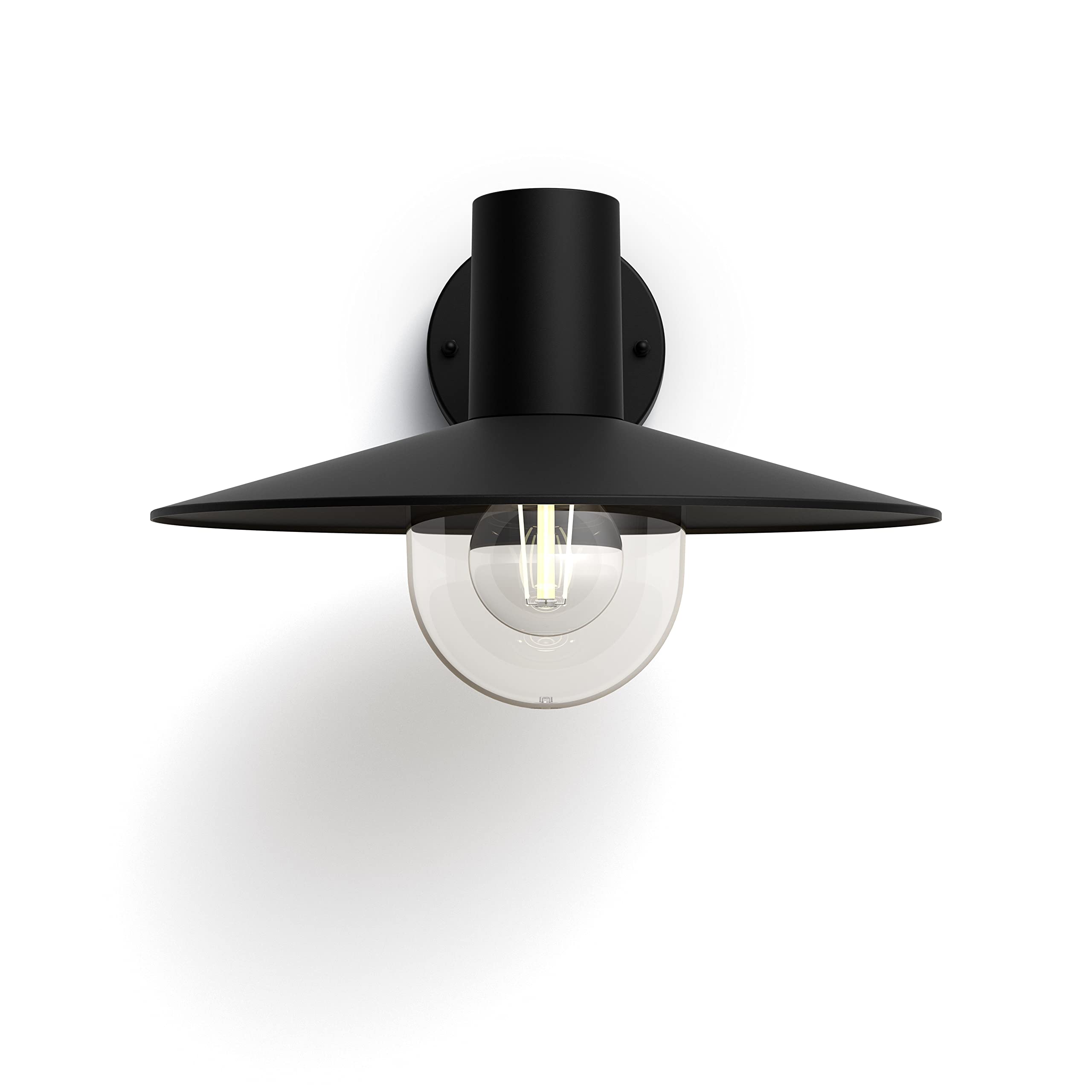 philips-hue-skua-applique-murale-d-ext-rieur-noir-lampe-ext-rieure-e27-hue-white image 2