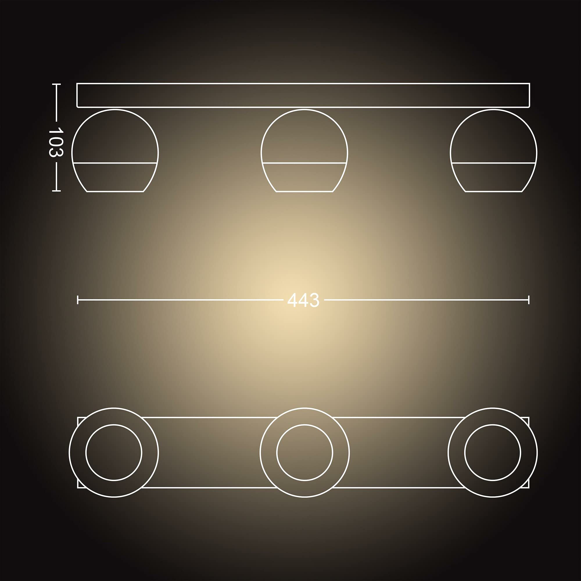 philips-hue-white-ambiance-buckram-spot-barre-tube-3x5-5-w-led-connect-blanc-50- image 2