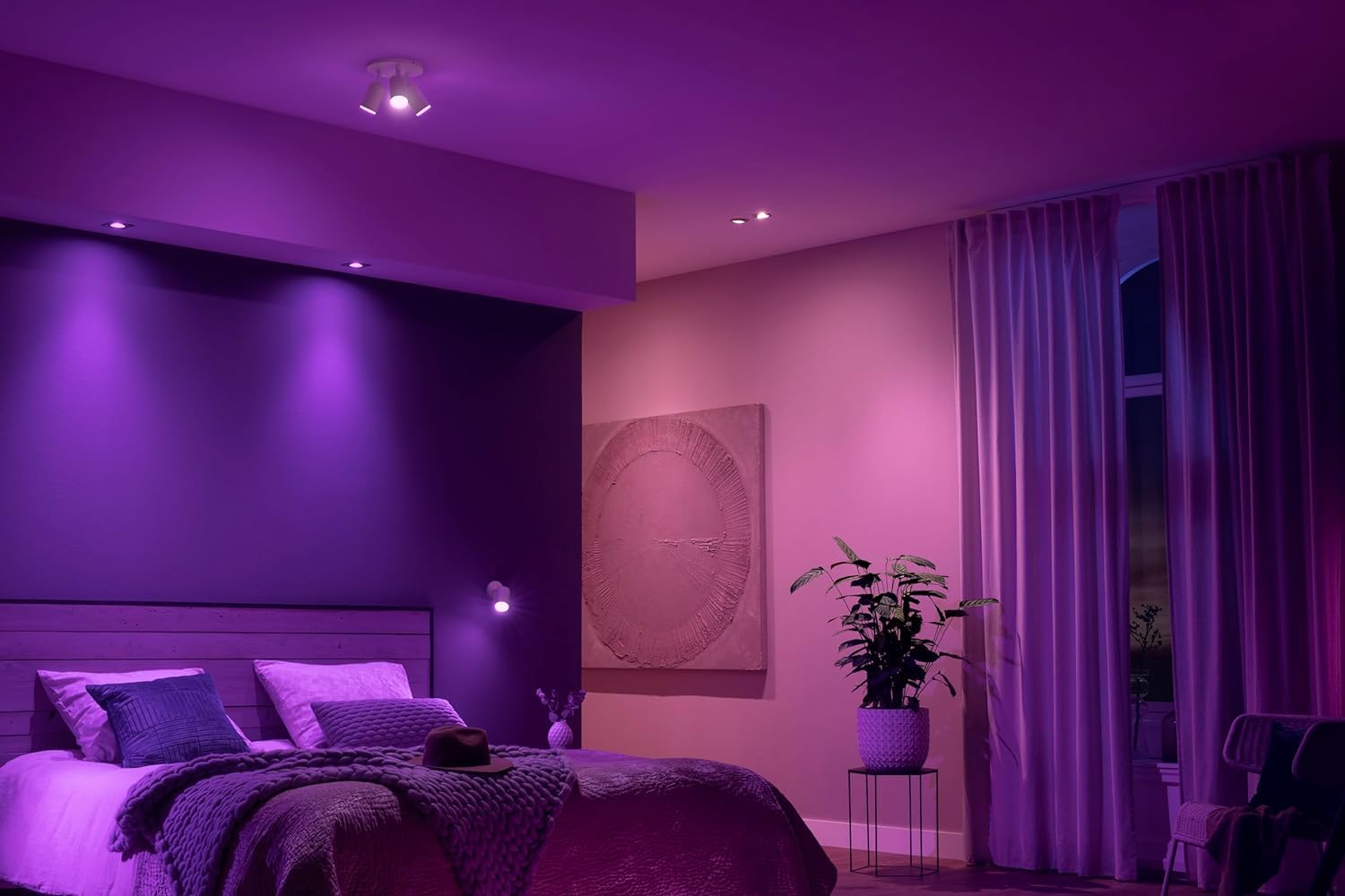 philips-hue-white-color-ambiance-fugato-lot-de-3-spots-ronds-encastr-s-led-conne image 5