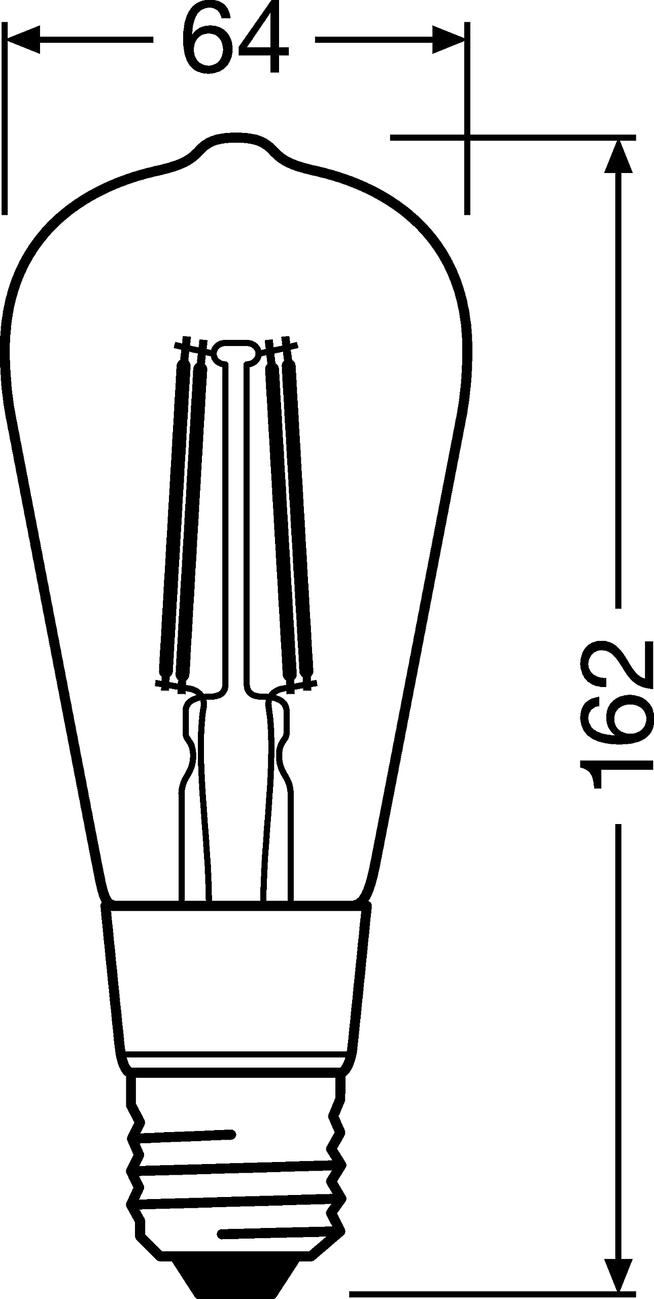 ledvance-smart-ampoule-led-connect-e-zigbee-e27-golden-edison-filament-clair-bla image 4