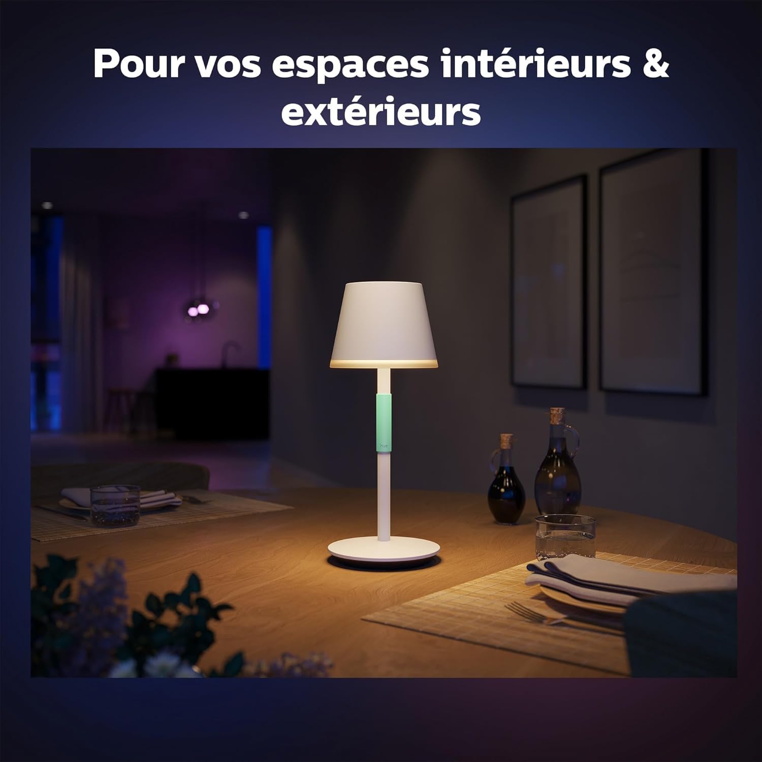 philips-hue-go-portable-lampe-poser-connect-e-portable-blanche-rechargeable-370- image 3