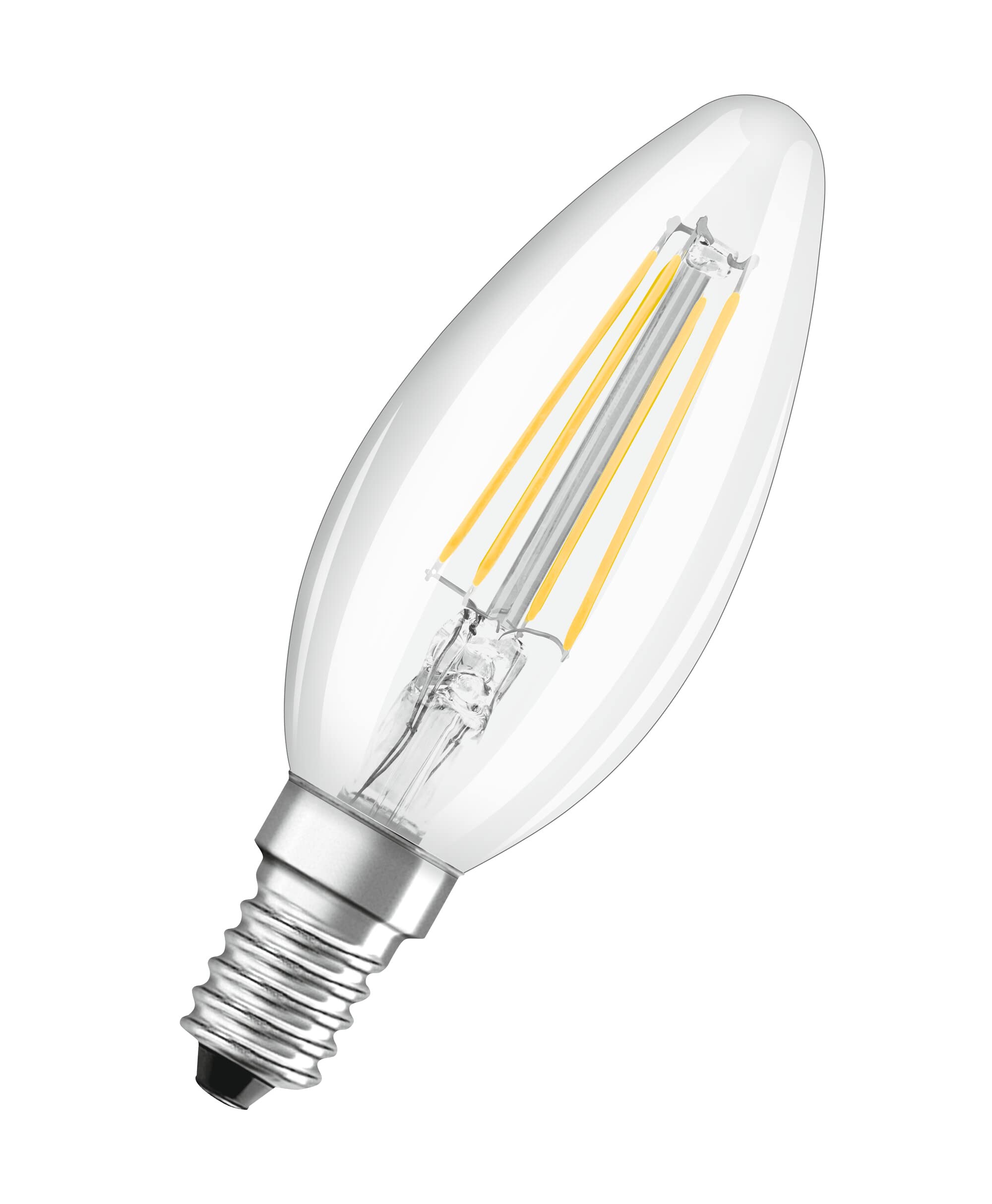 osram-led-filament-flamme-lot-de-3-ampoules-led-bougie-filament-culot-e14-4-w-qu image 2
