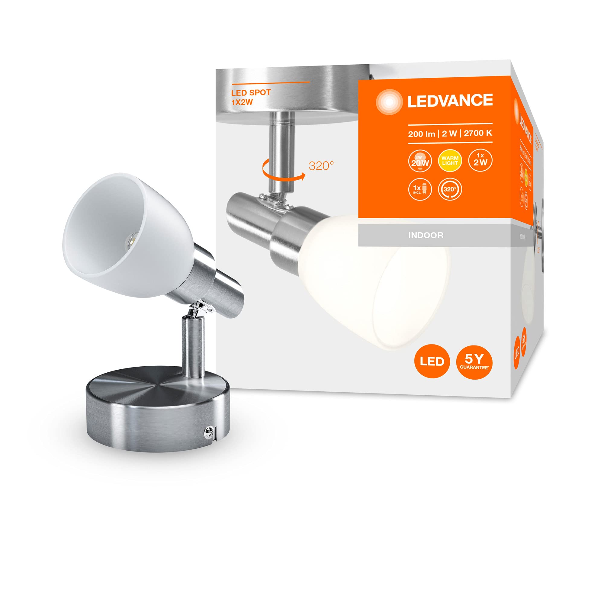 ledvance-spot-led-1-flamme-g9-spot-plafond-mur-en-aluminium-t-te-pivotante-ampou image 4