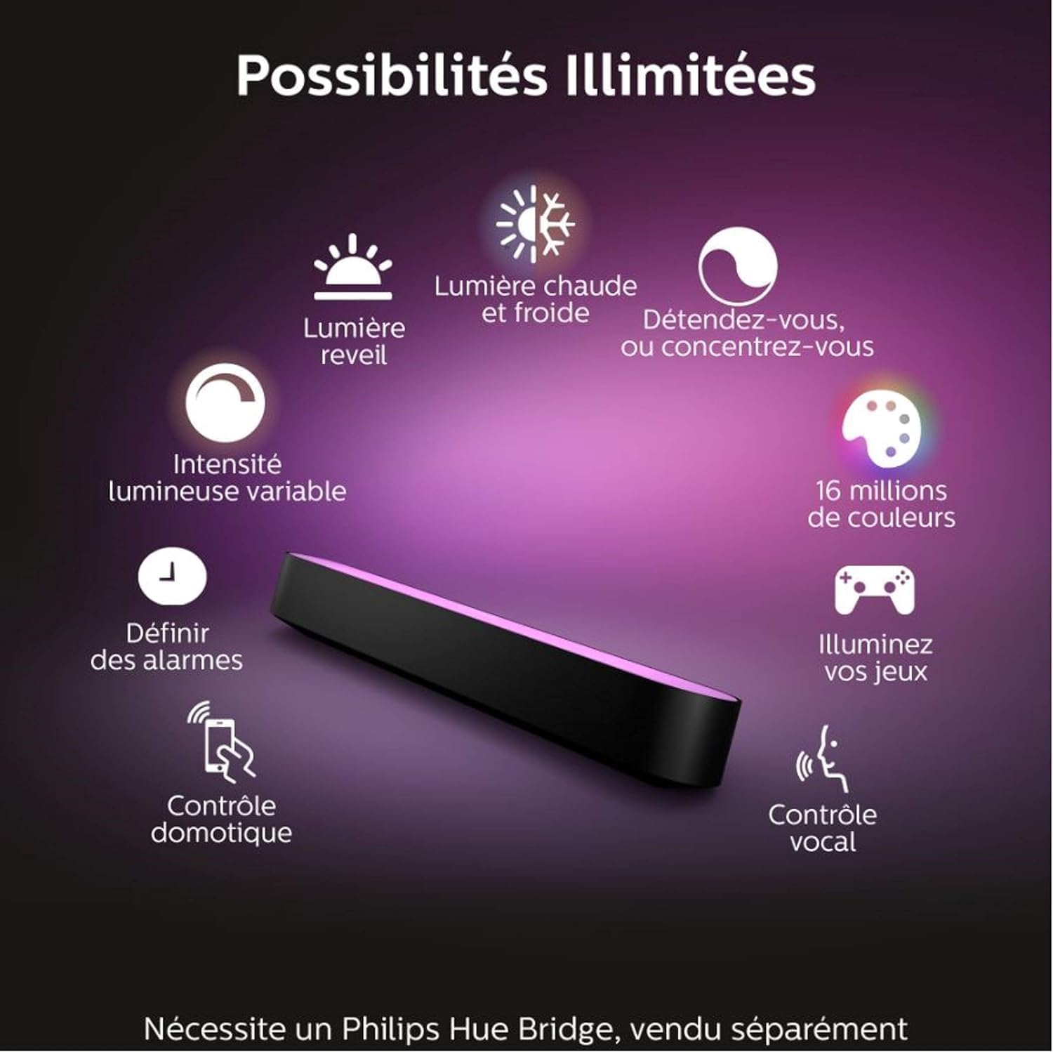 philips-hue-play-white-and-color-ambiance-barre-lumineuse-led-connect-e-tv-et-ga image 5