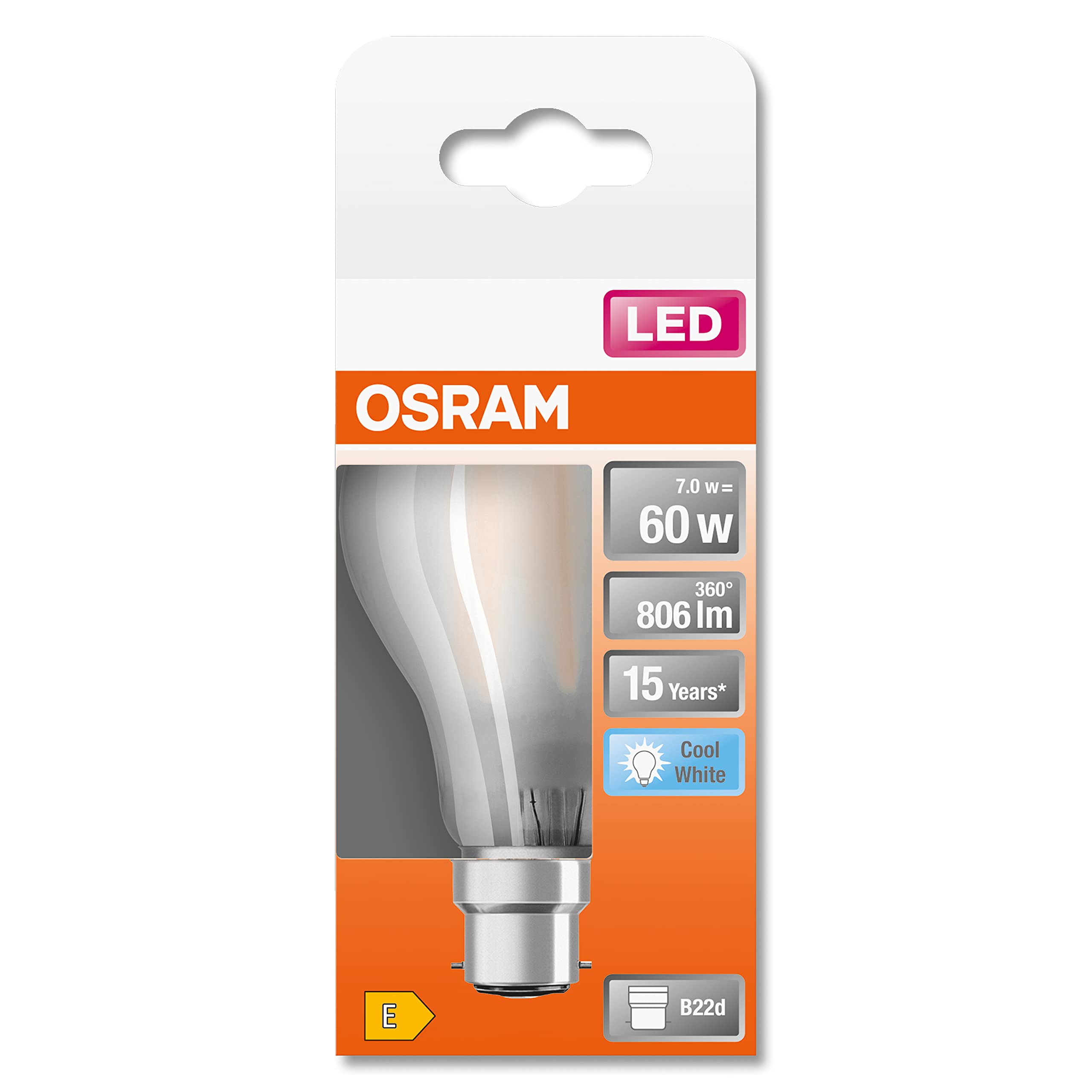 ledvance-osram-led-star-ampoule-led-filament-d-poli-culot-b22d-blanc-froid-4000k image 5
