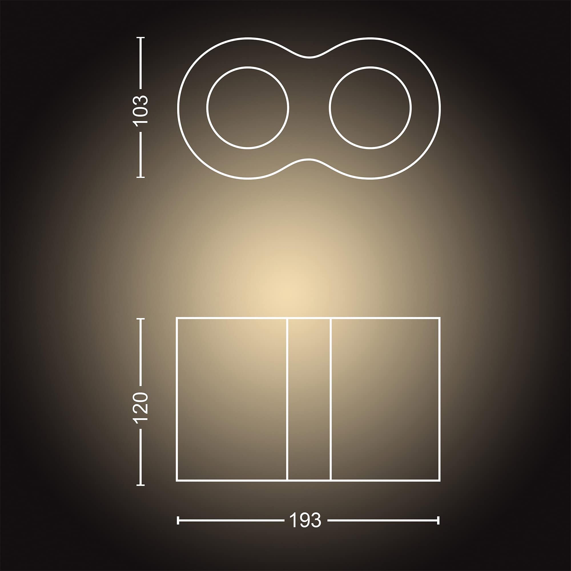 philips-hue-white-ambiance-pillar-spot-double-2x5-5w-bluetooth-avec-t-l-commande image 4